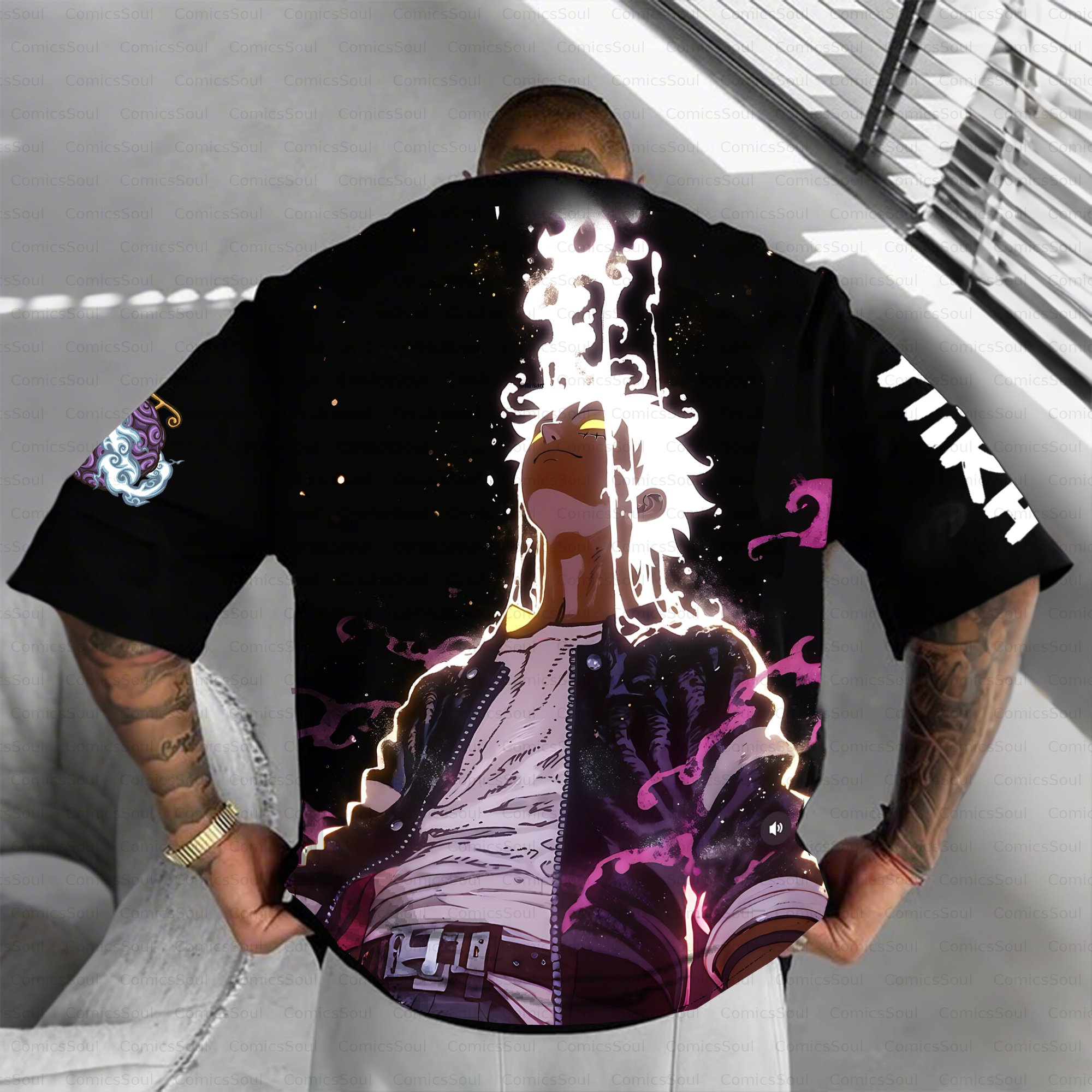 Unisex Anime Inspired Vintage T-Shirt