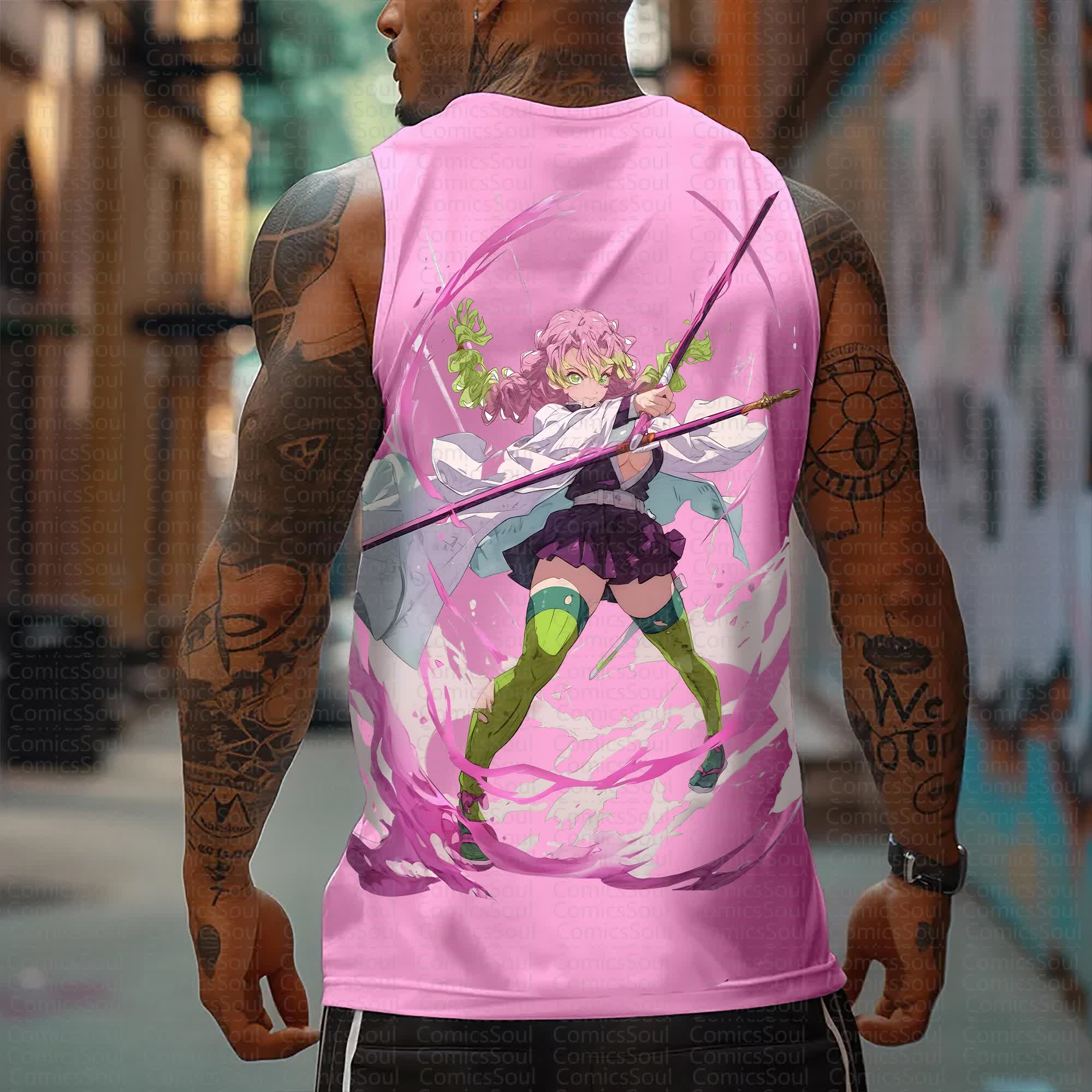 Unisex  “Comicssoul” Casual Anime  Tank Top