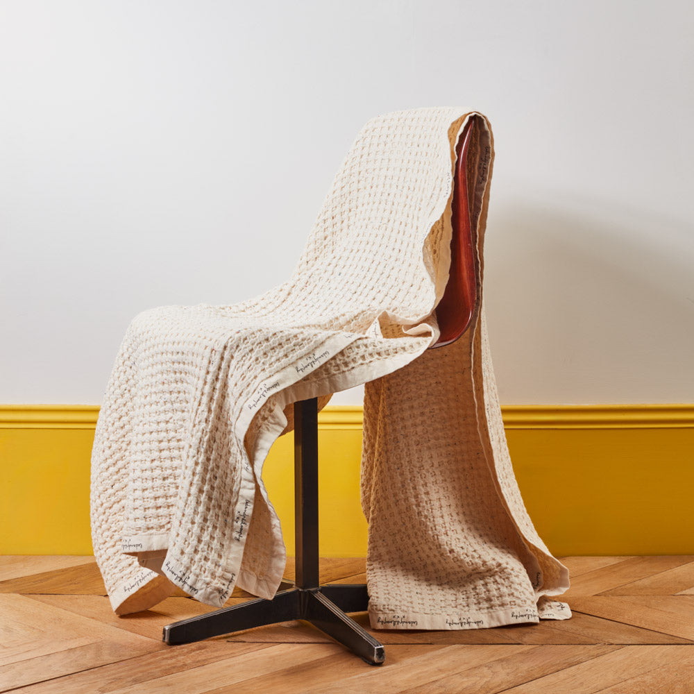 Plaid Mireille - Ecru