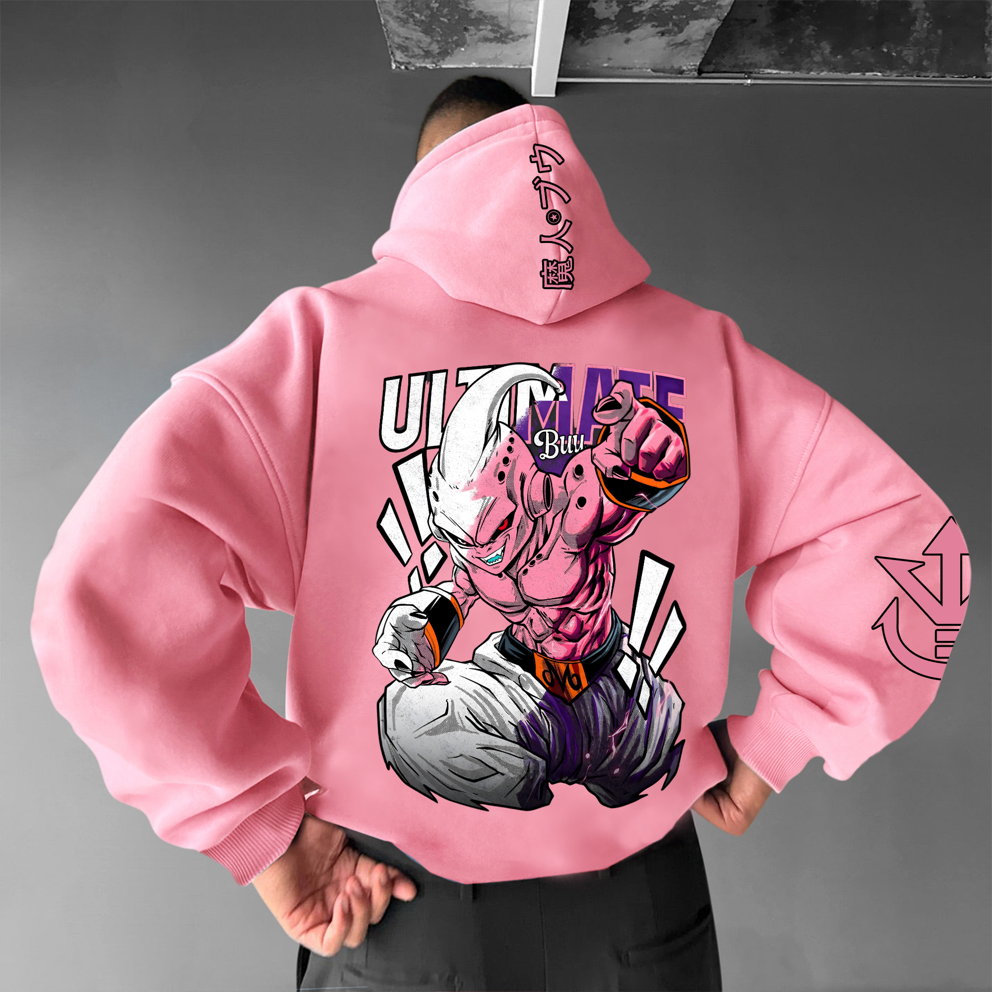 Unisex Anime Graphic Streetwear Vintage Hoodie