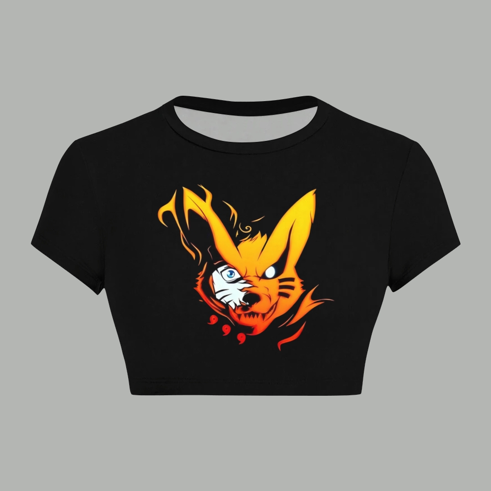 NARUTO Women T-Shirt  & Elasticated Trousers Two-Piece Set