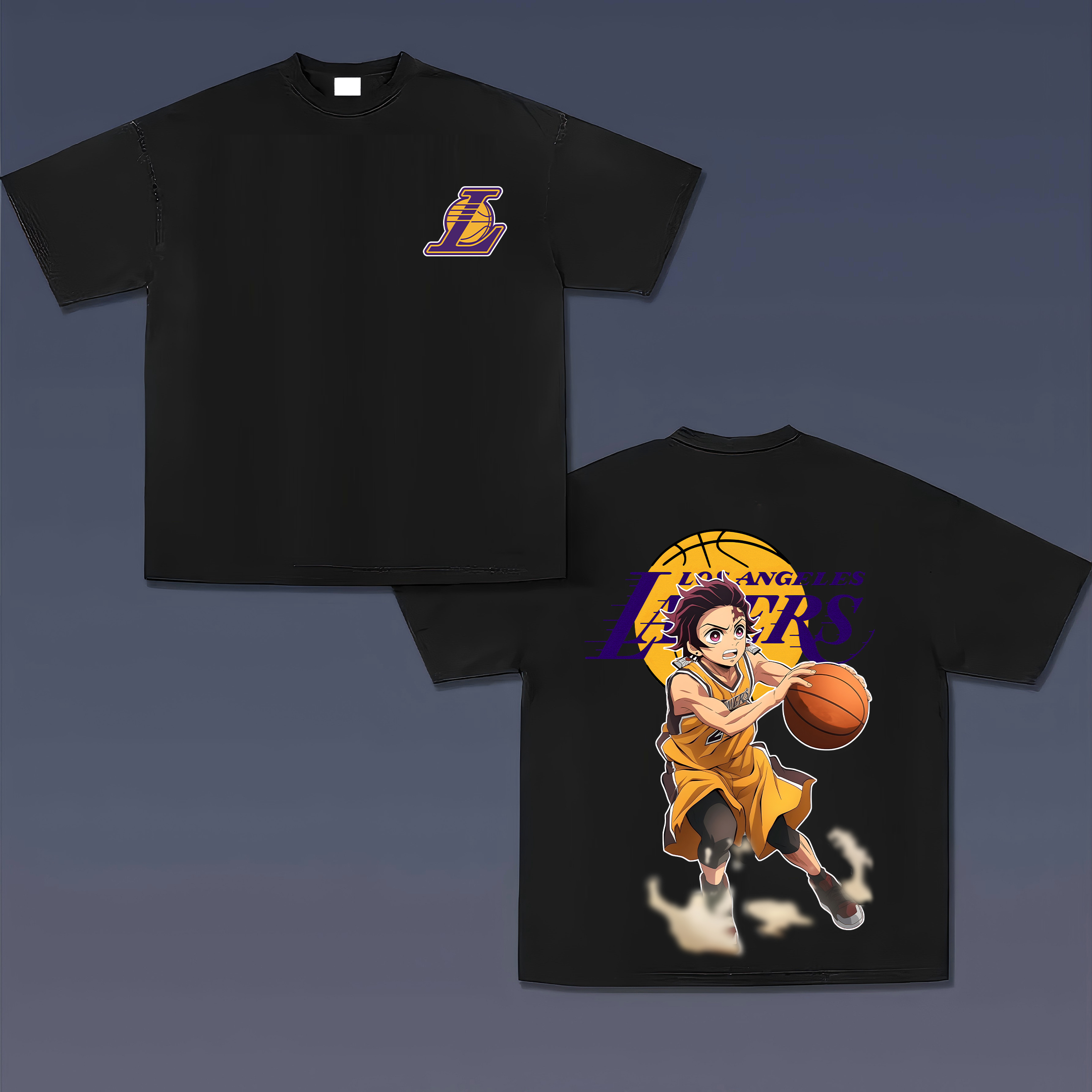 Unisex Vintage Tee丨Lakers X Comicssoul Tee