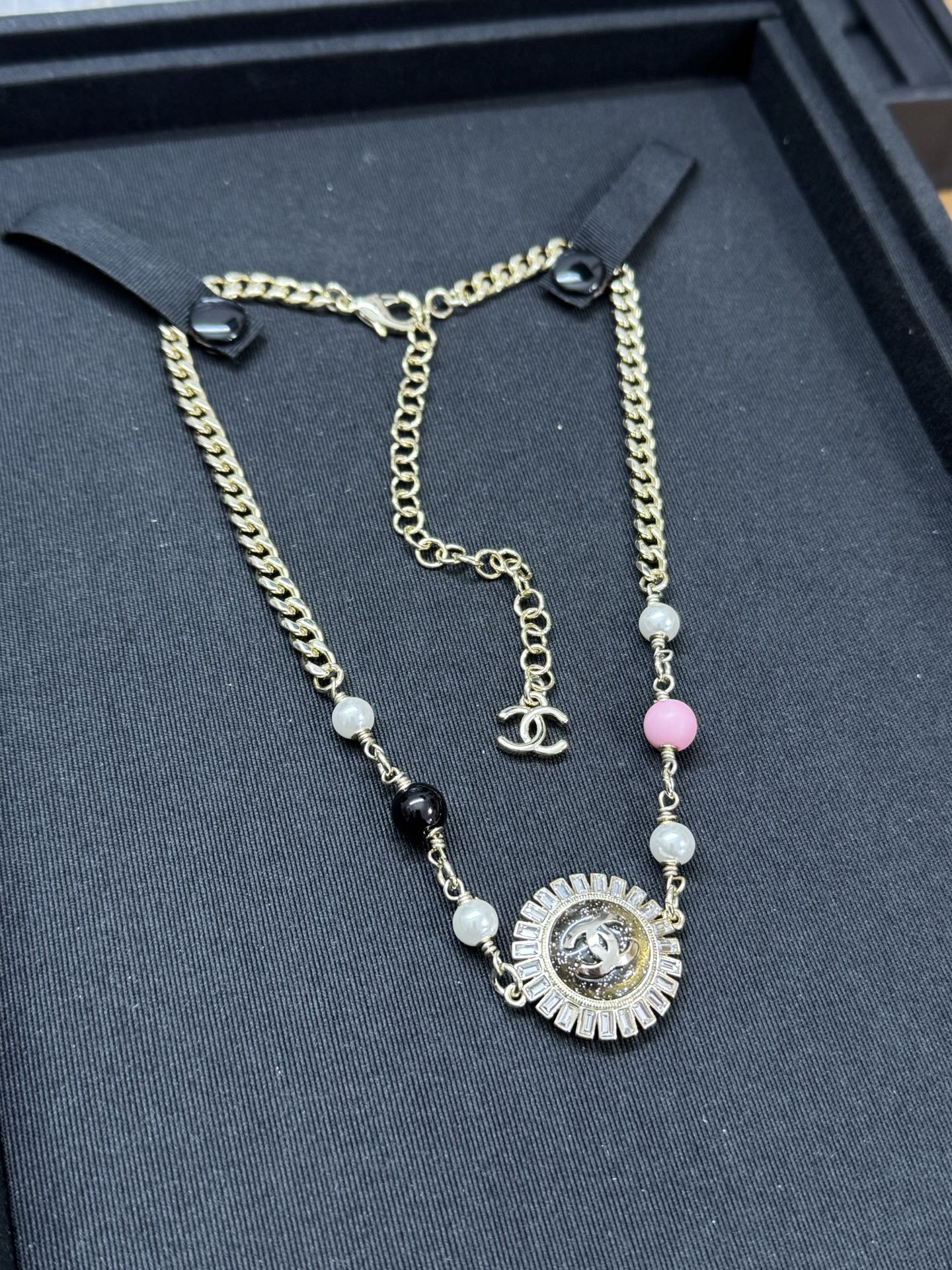 Chanel Sun Flower Pendant Necklace - Original Replica Club
