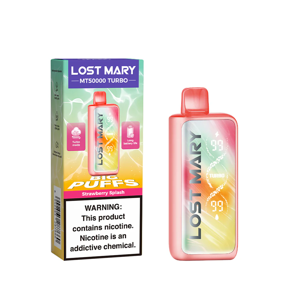 LOST MARY MT50K Turbo ladattava kertakäyttöinen sähkötupakka (kaikki maut)