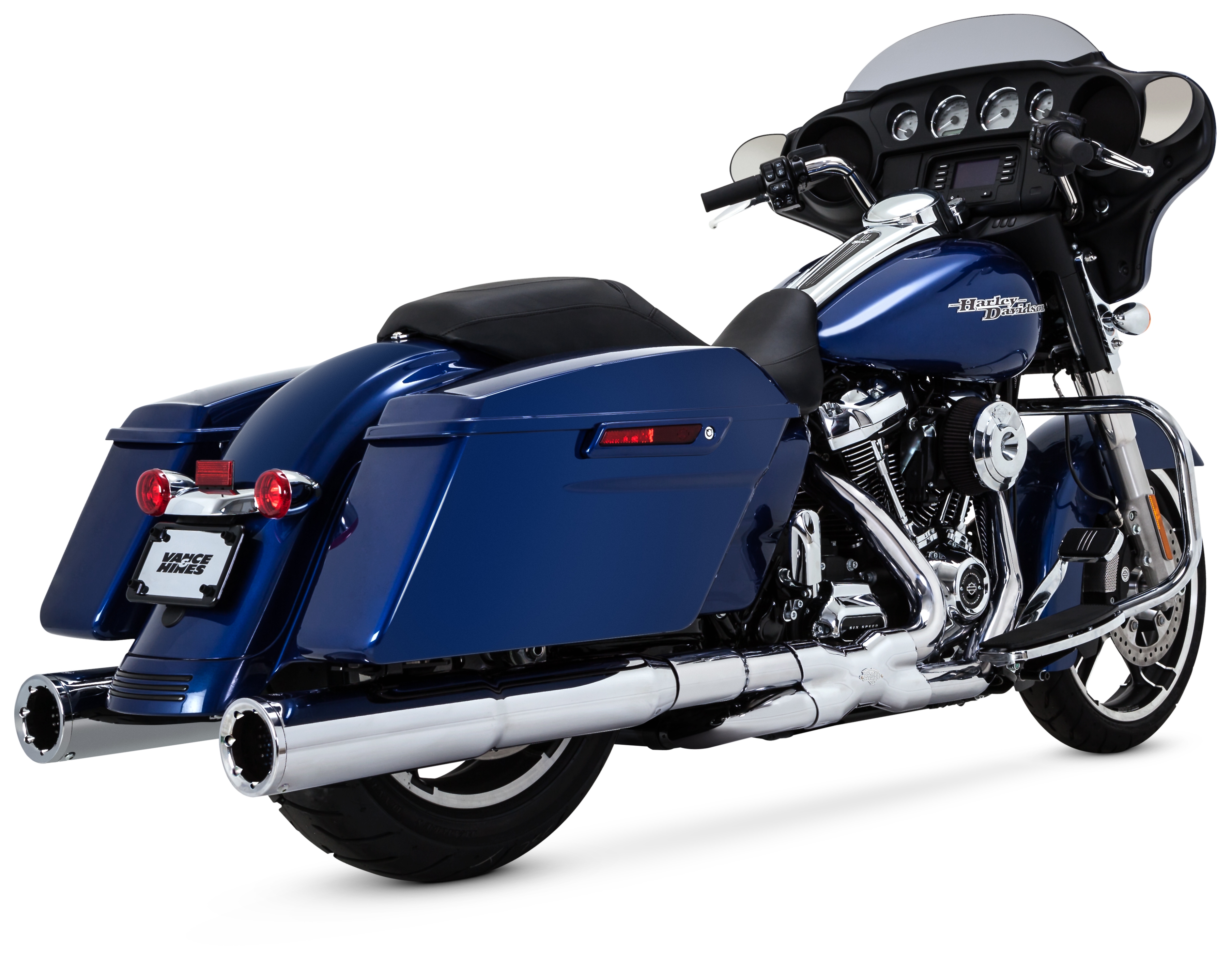 SportsBikeShop Vance & Hines PCX Power Duals Headers For Harley Touring