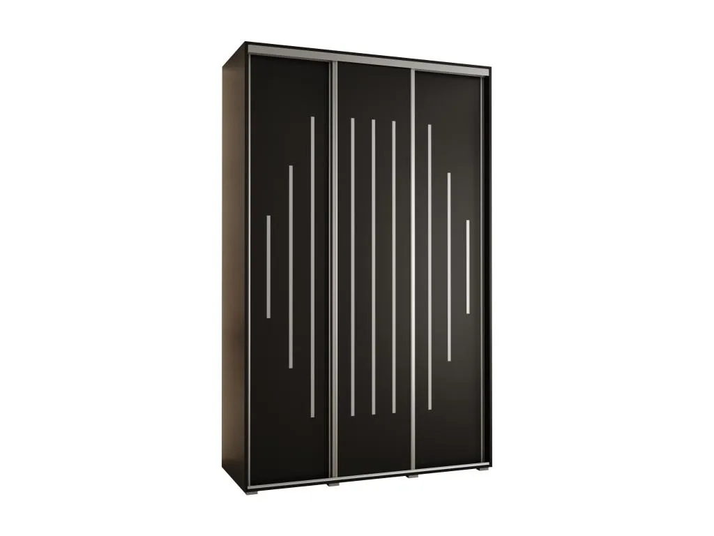 Armario elegante de 3 puertas batientes 235,2x160x45 cm aub3681342