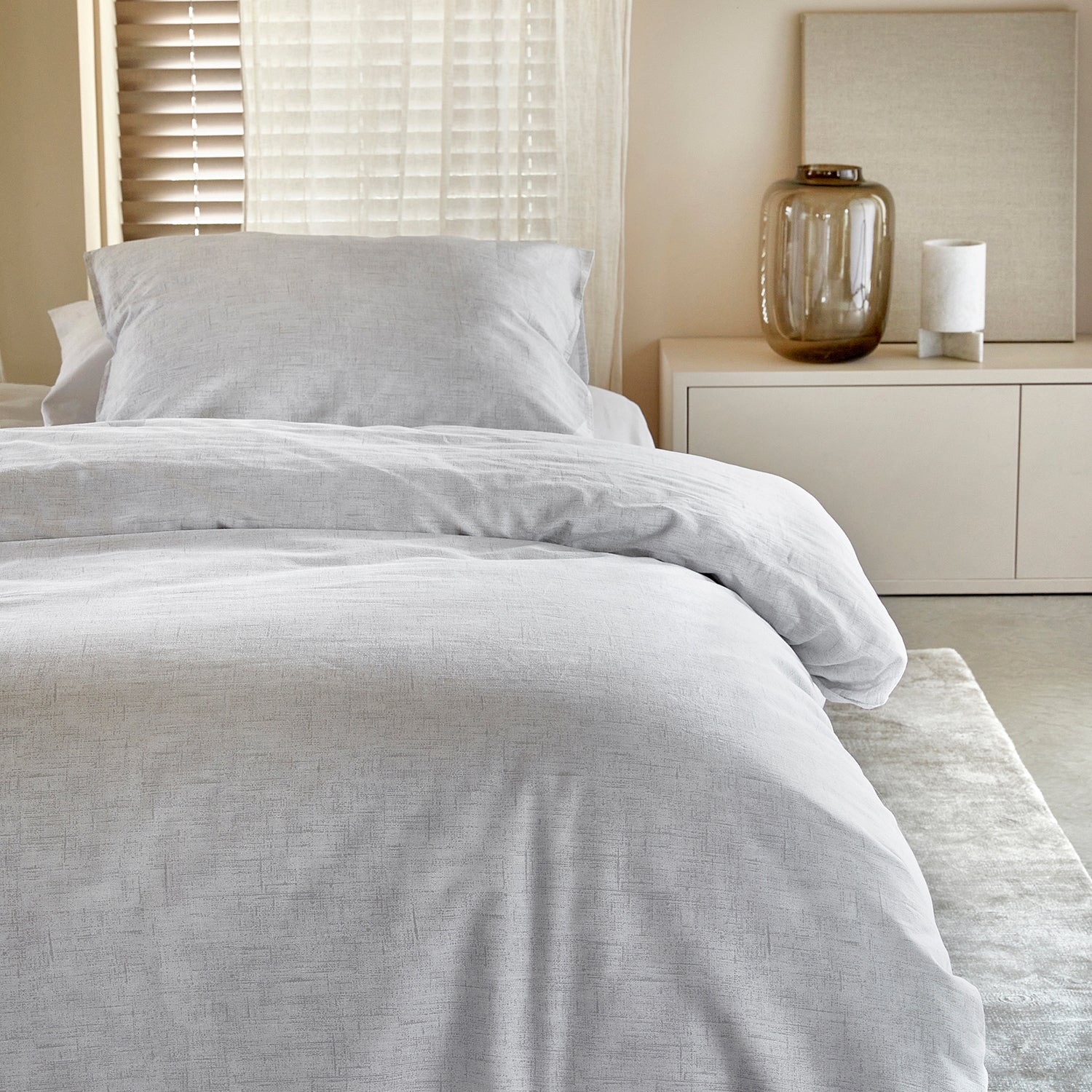 Damai Ebba Dekbedovertrek 140 x 200/220 cm - Off-White