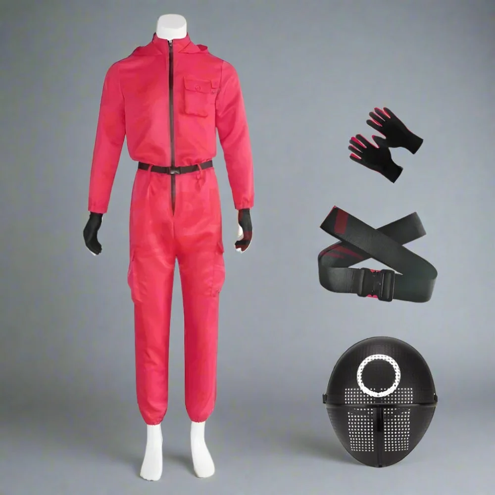 Halloween Costume Adult Guard Mask Jumpsuit Outfit - Image 7 Halloween Costume Adult Guard Mask Jumpsuit Outfit - Image 7