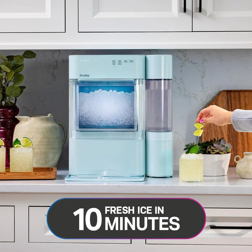 GE Profile Opal 2.0 XL with 1 Gallon Tank Chewable Crunchable Countertop Nugget Ice Maker