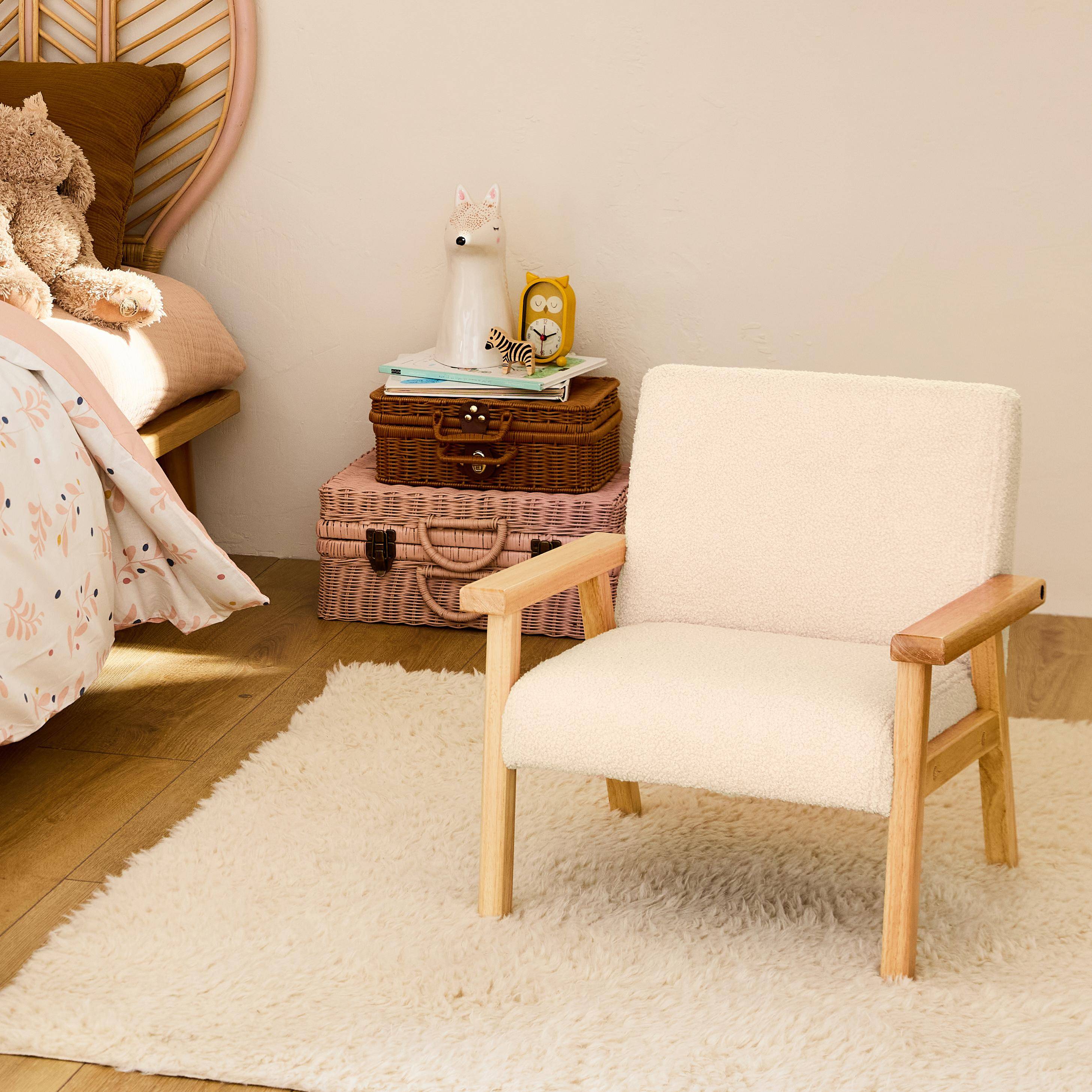 Isak kids - Sillón infantil estilo escandinavo de madera de hevea