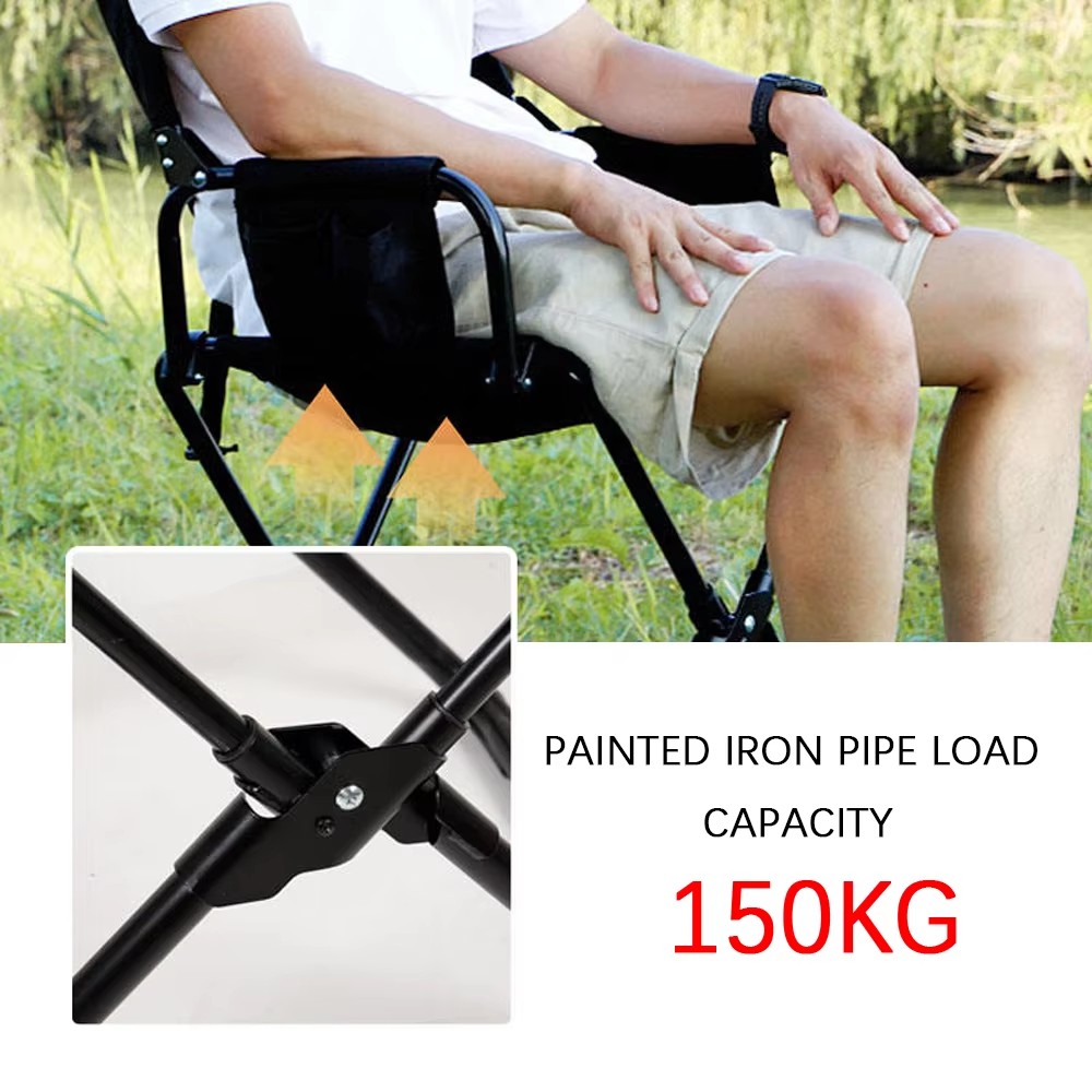 Durable Portable Metal Camp Director Chair Wholesale