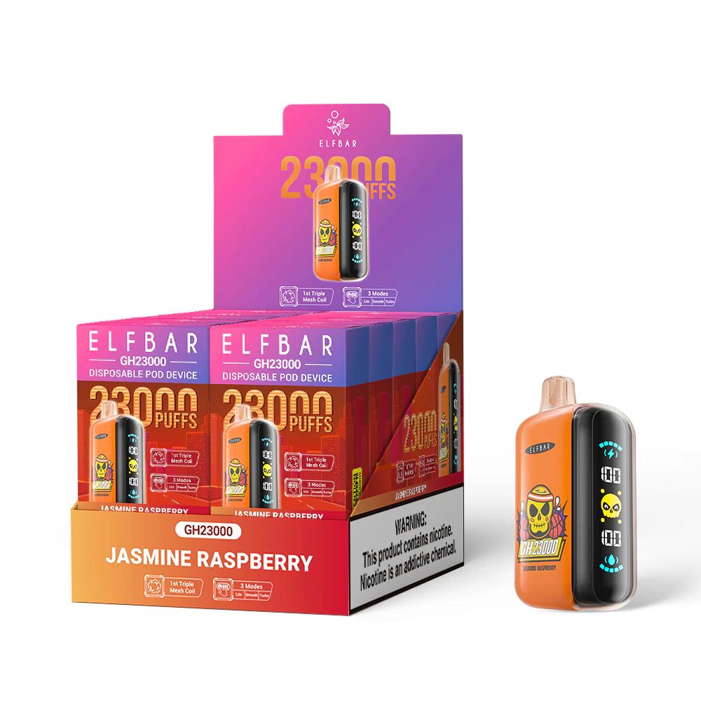 ELFBAR GH23000 kertakäyttöinen sähkötupakka (kaikki maut)