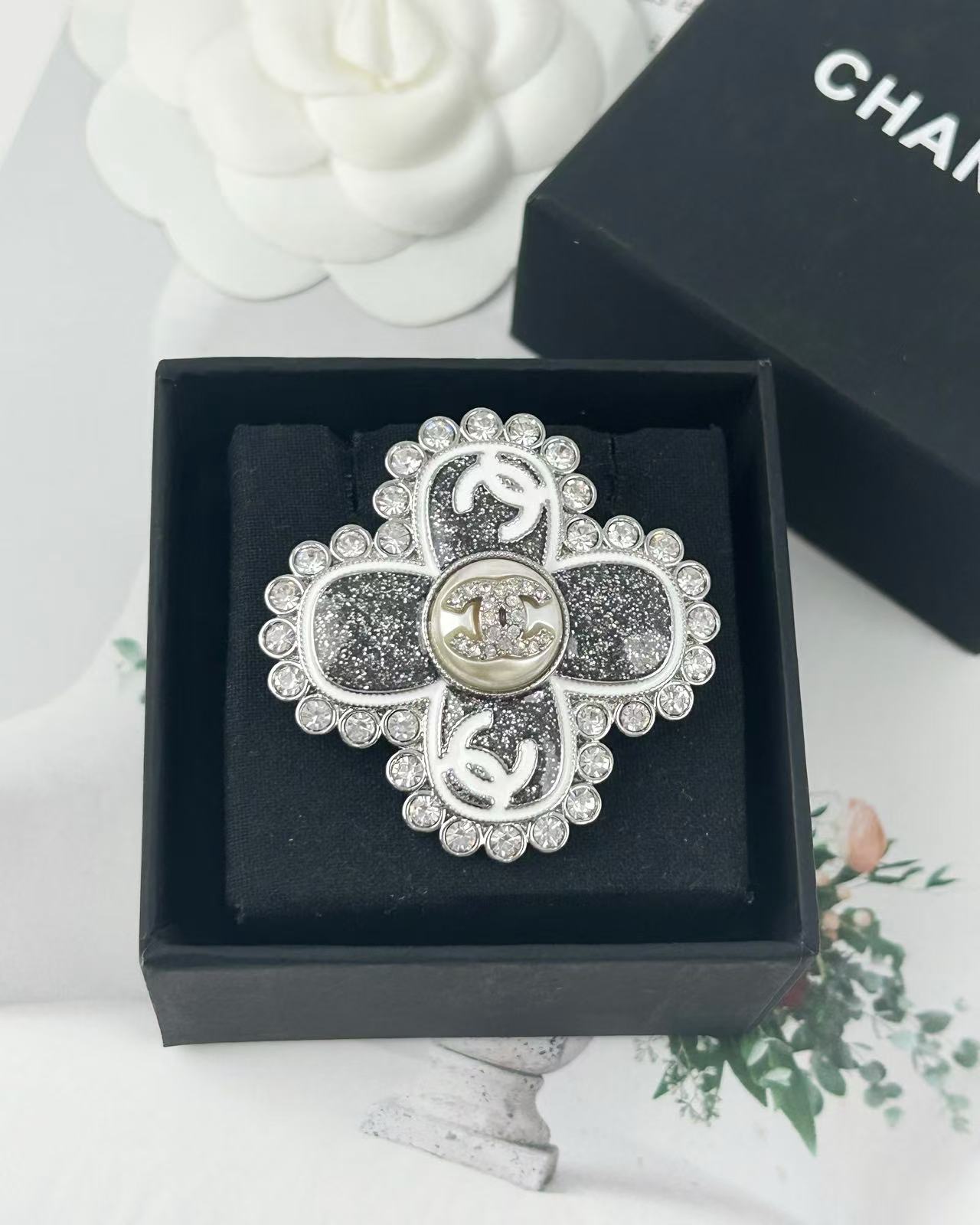 Chanel Clover Brooch - Original Replica Club
