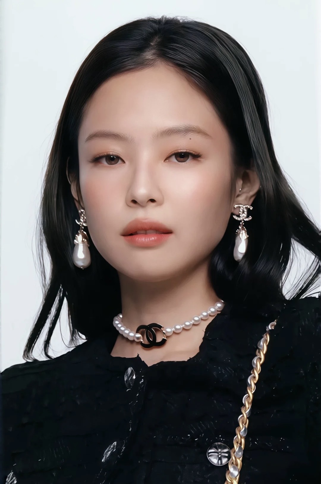 Chanel Vintage Baroque Pearl Dangle Earrings - Original Replica Club