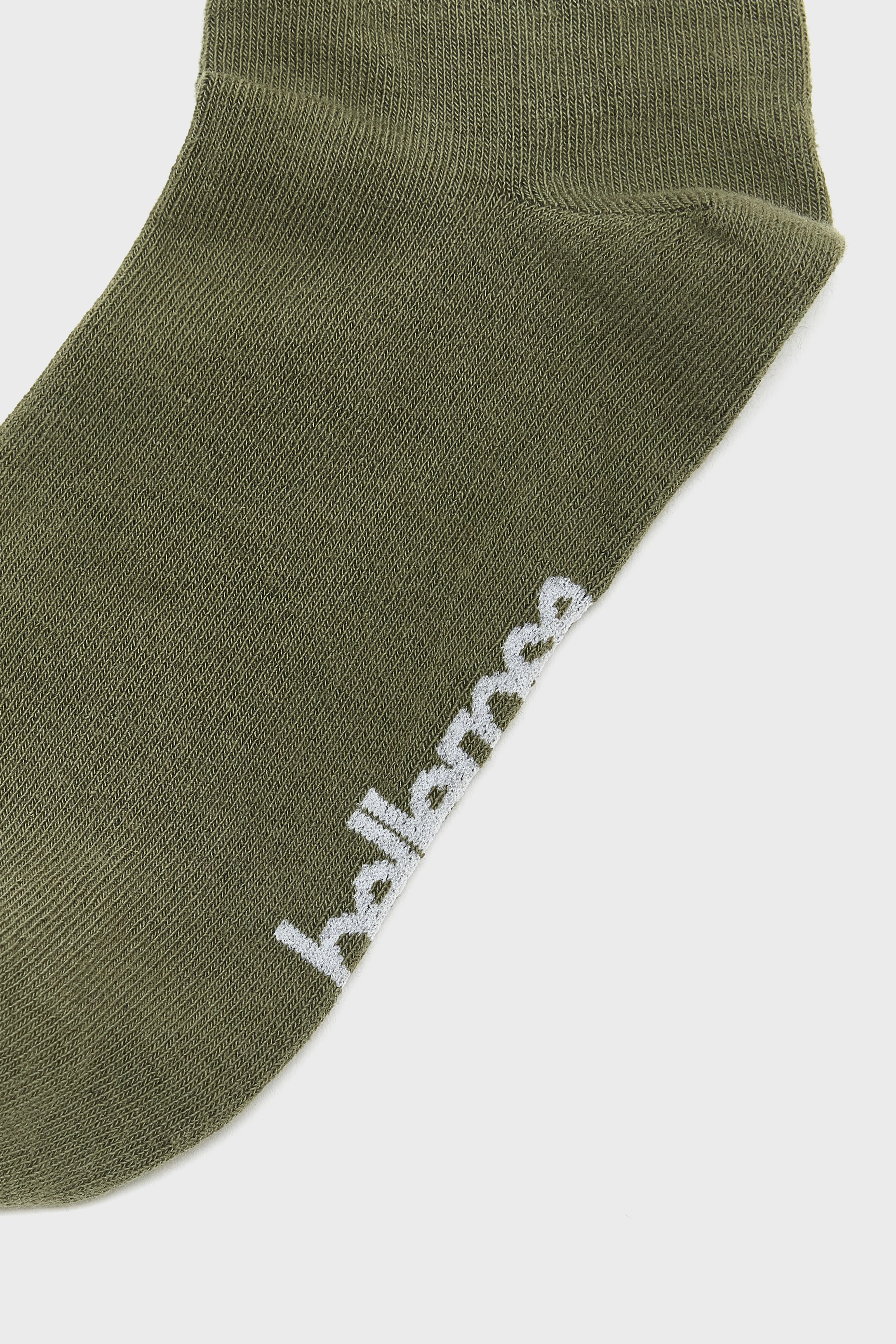 Bellerose Vanmo crew socks (252 / W / OLIVE NIGHT)