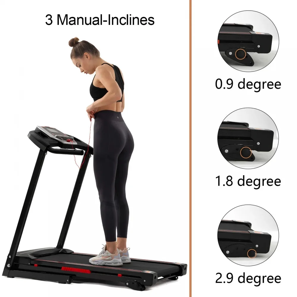 Folding Electric Treadmill With 3.5HP Motor, 300LBS Capacity And Incline - Image 3 Folding Electric Treadmill With 3.5HP Motor, 300LBS Capacity And Incline - Image 3