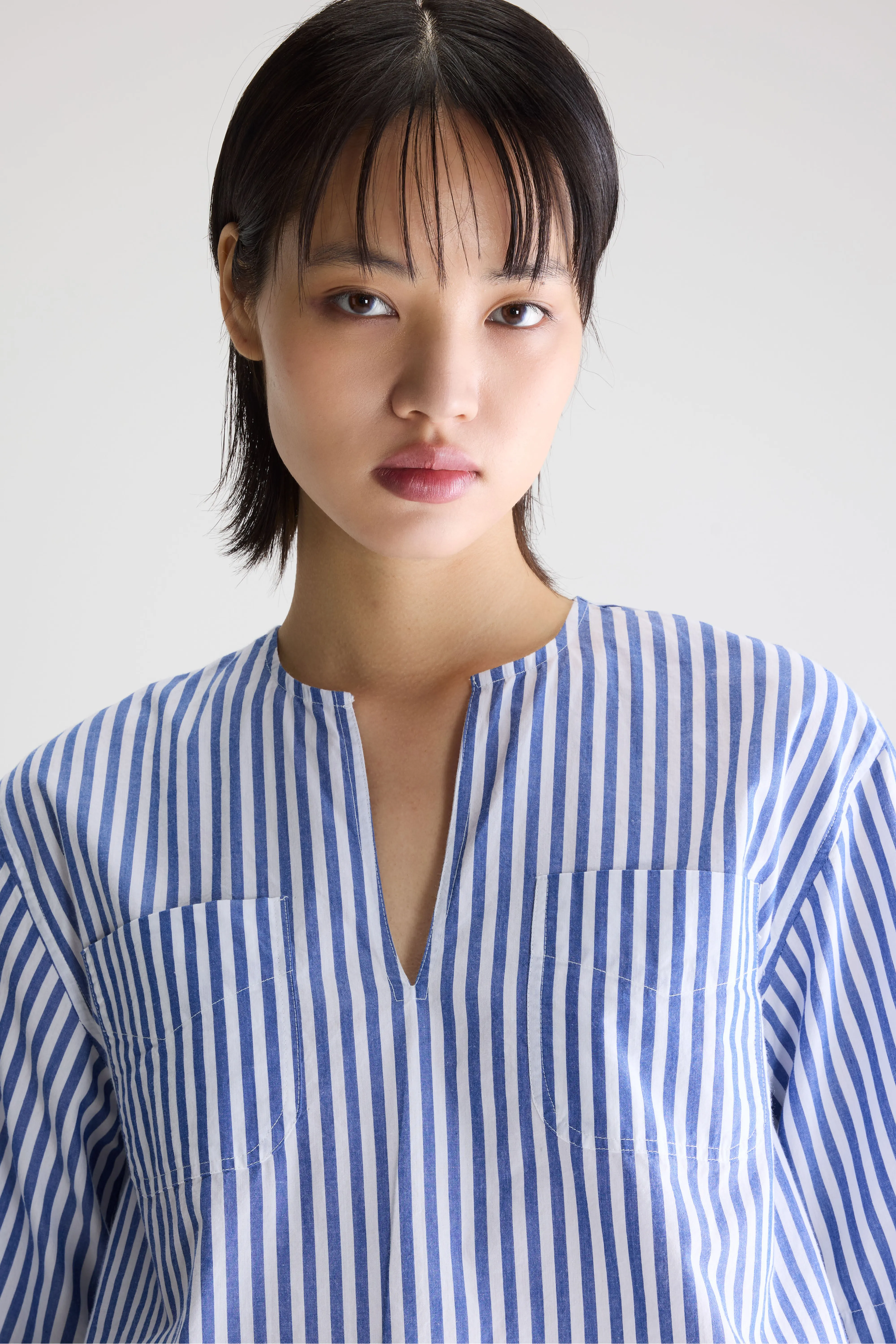 Bellerose Chalk relaxed shirt (261 / W / STRIPE A)