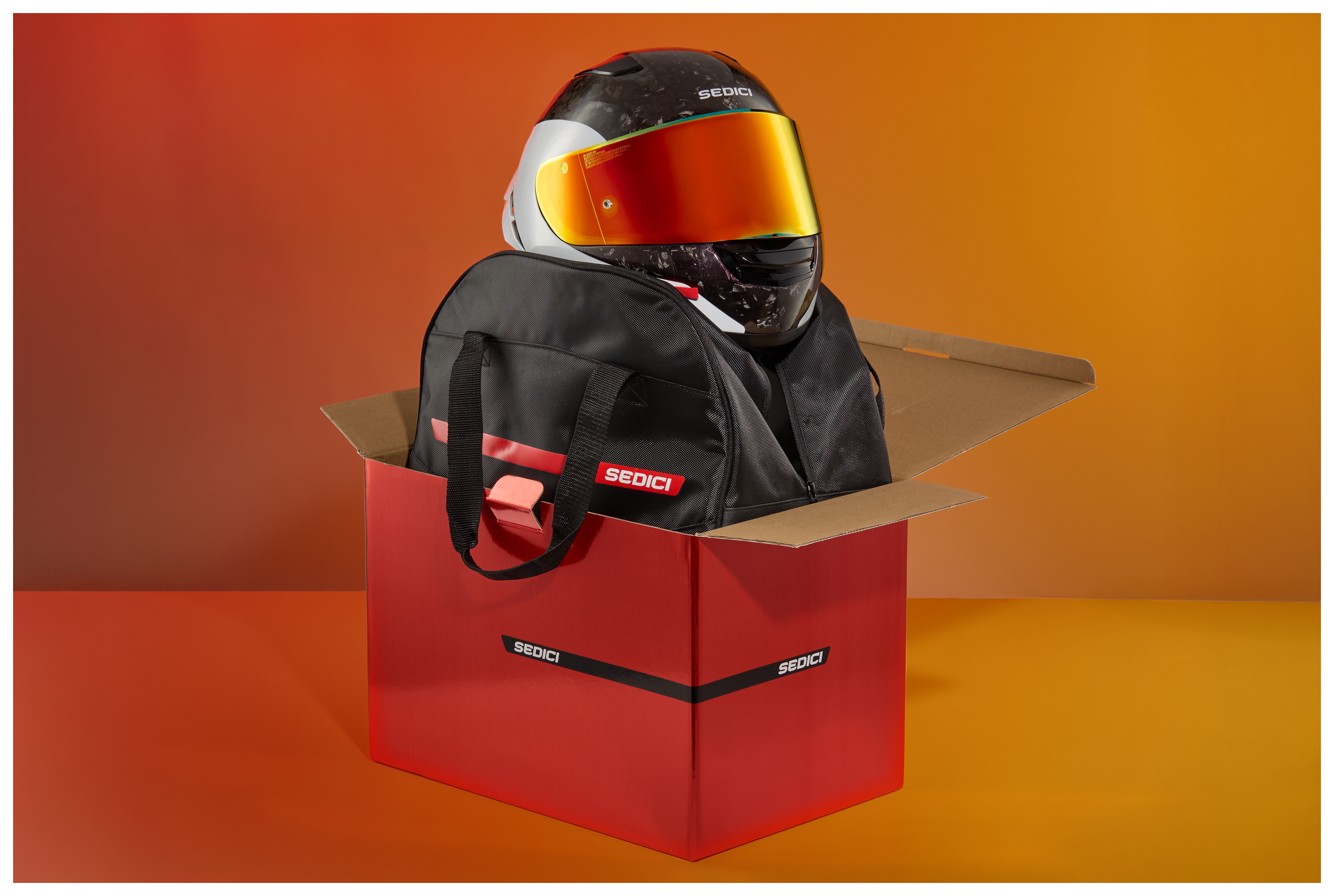 SportsBikeShop Sedici Strada 3 Forged Iridium LE Helmet