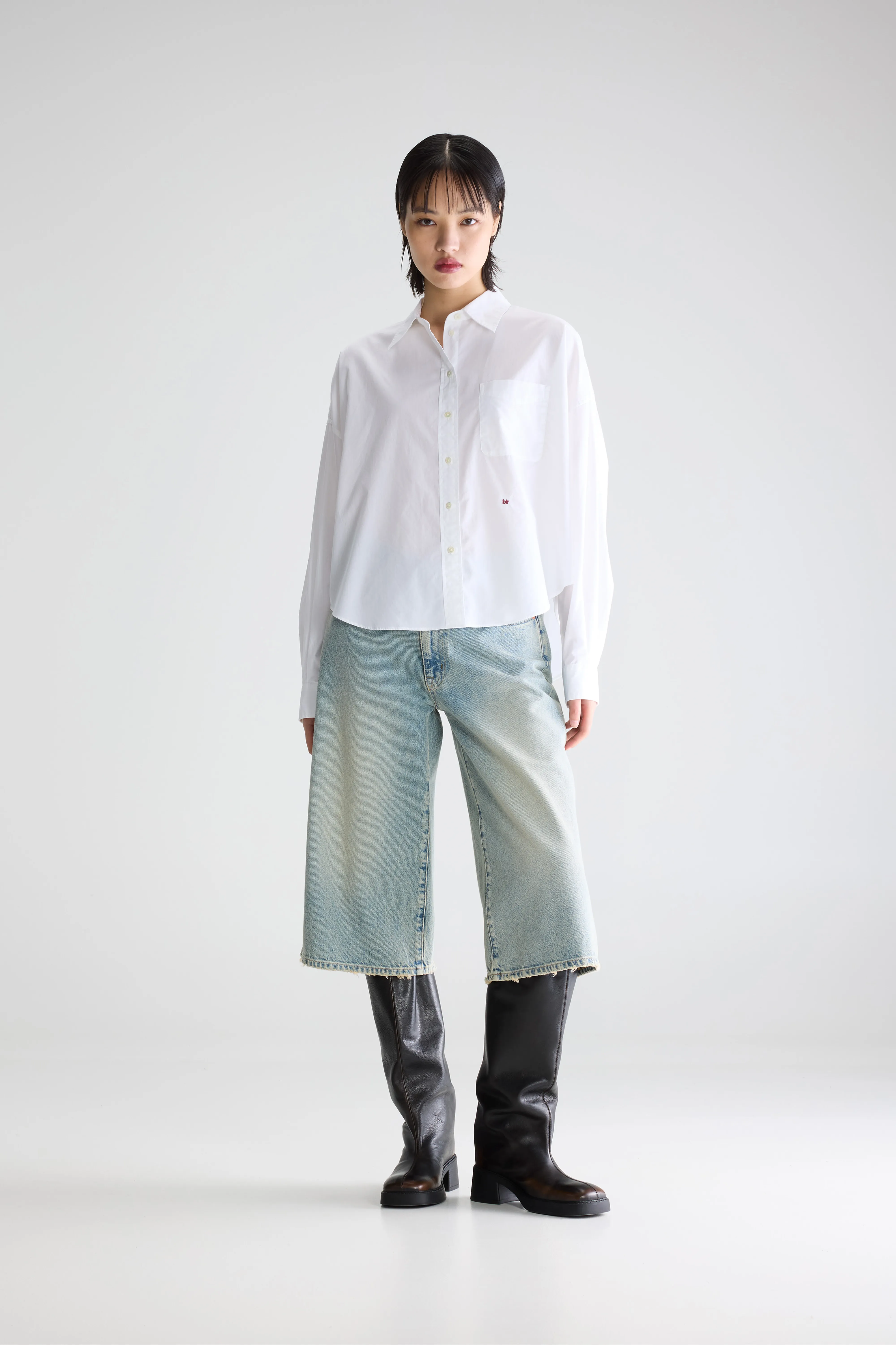 Bellerose Ginger cotton shirt (261 / W / WHITE)
