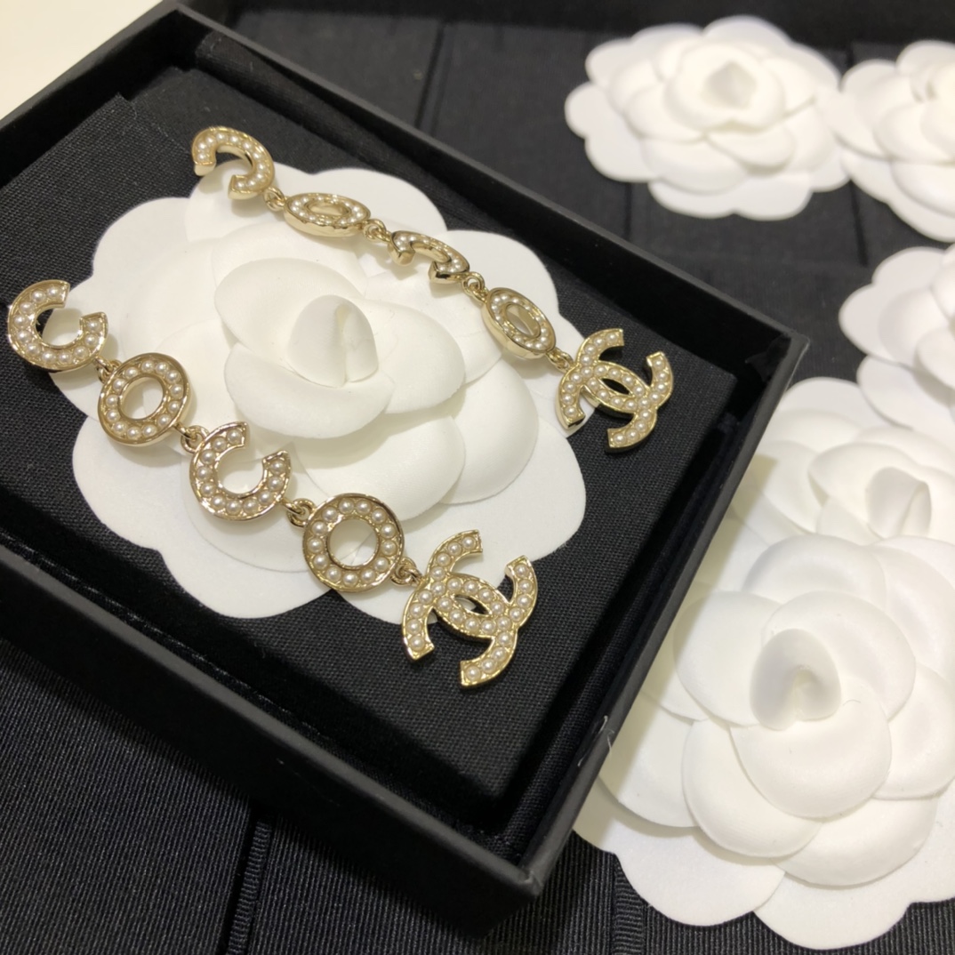 Coco Chanel Brooch Earrings Necklace - Original Replica Club