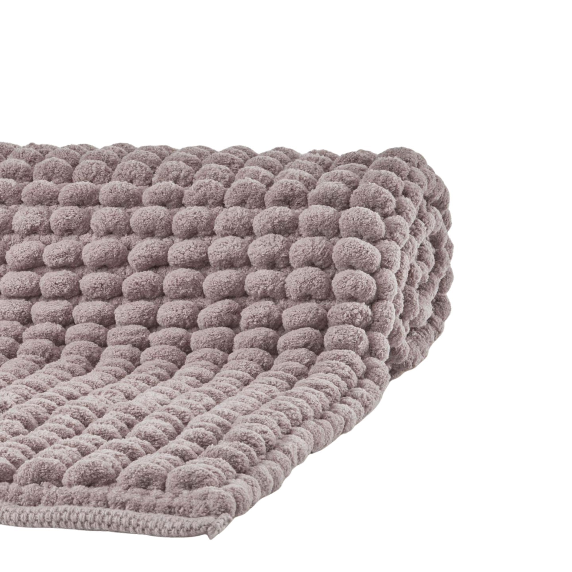 Axel Badmat Nude   70 x 120 cm   Bruin   Roze   Katoen   Polyester