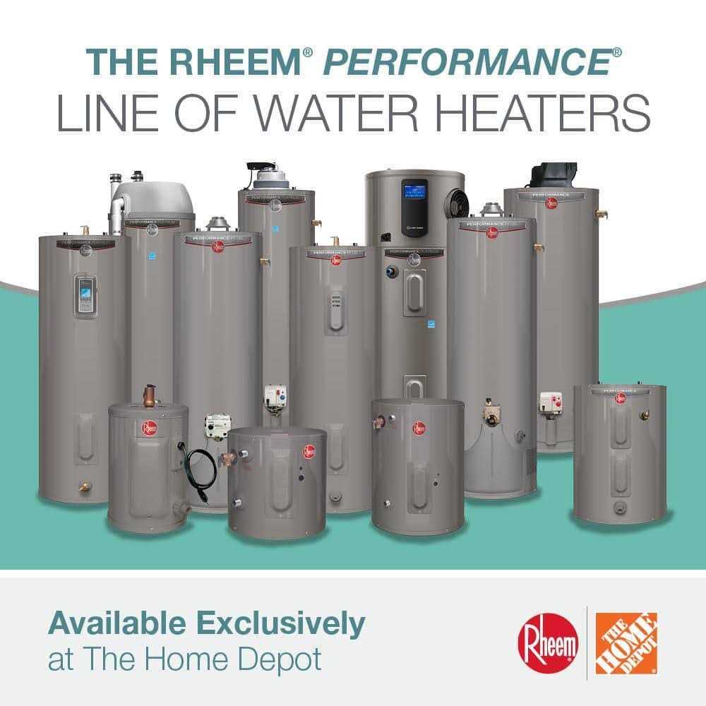 Rheem Performance Short Electric Water Heater - Image 3 Rheem Performance Short Electric Water Heater - Image 3