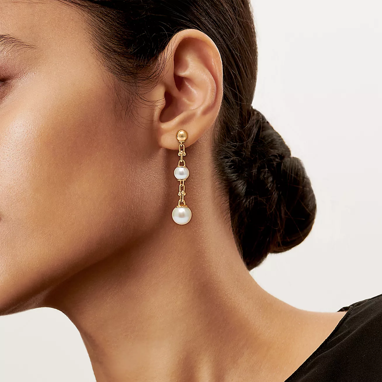 Tiffany HardWear Triple Drop Link Earrings - Original Replica Club