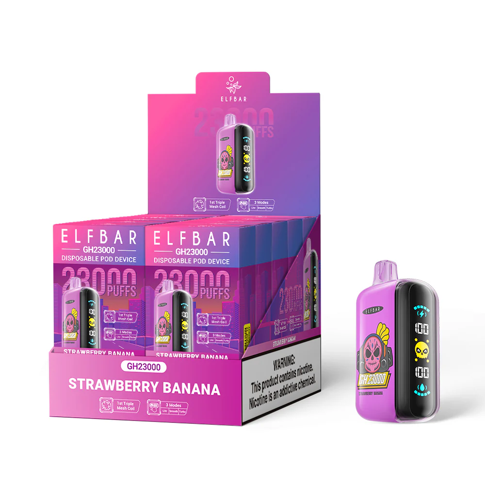 ELFBAR GH23000 kertakäyttöinen sähkötupakka (kaikki maut)