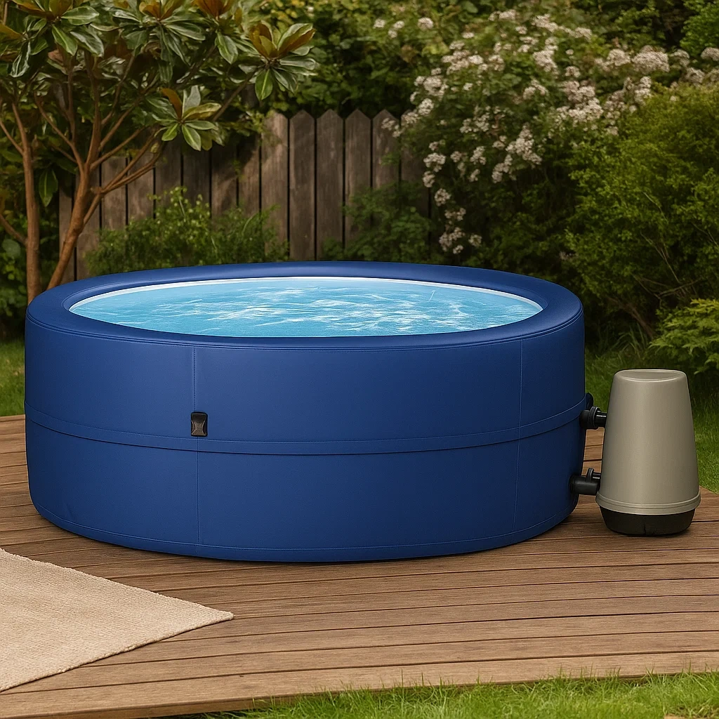 Spa semirrígido de hidromasaje 850 L 4 plazas Ø165x70 cm - MufvRkP129Wc