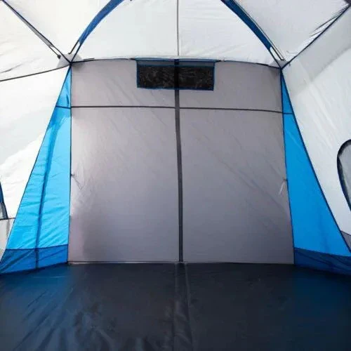 Family cabin tent for 16 people with 3 rooms and 3 entrances