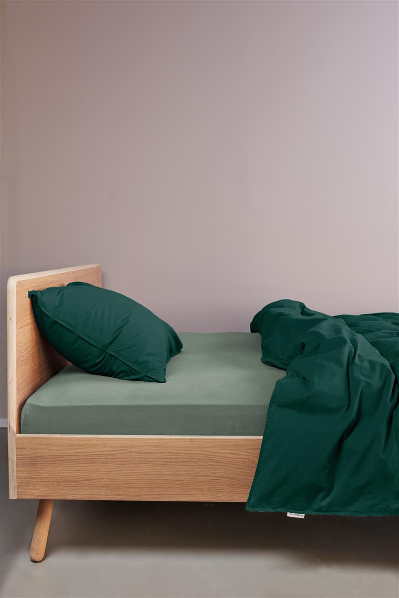 Beddinghouse Jersey - Topper Hoeslaken - 140x200/220 - Groen