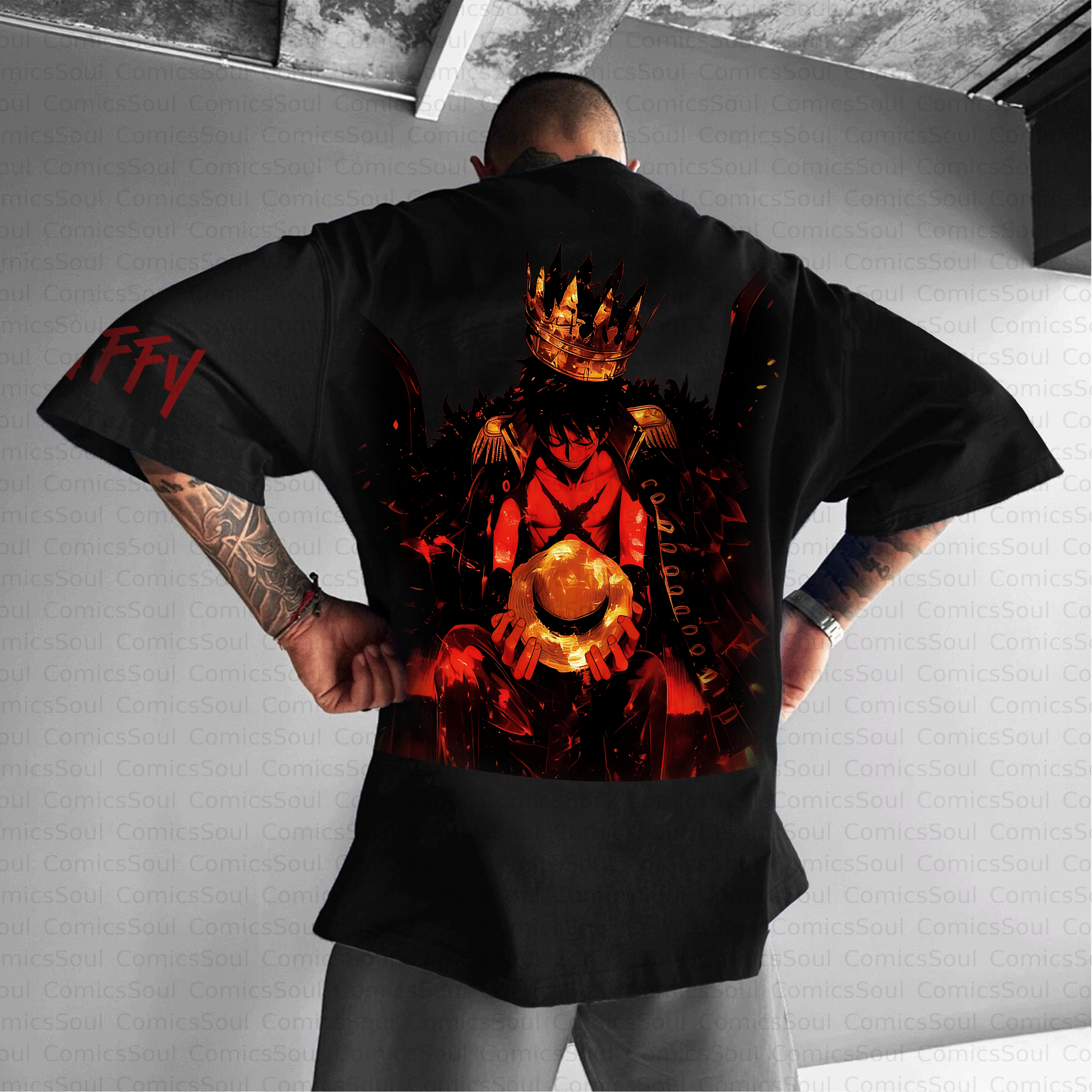Unisex Anime Inspired Vintage T-Shirt