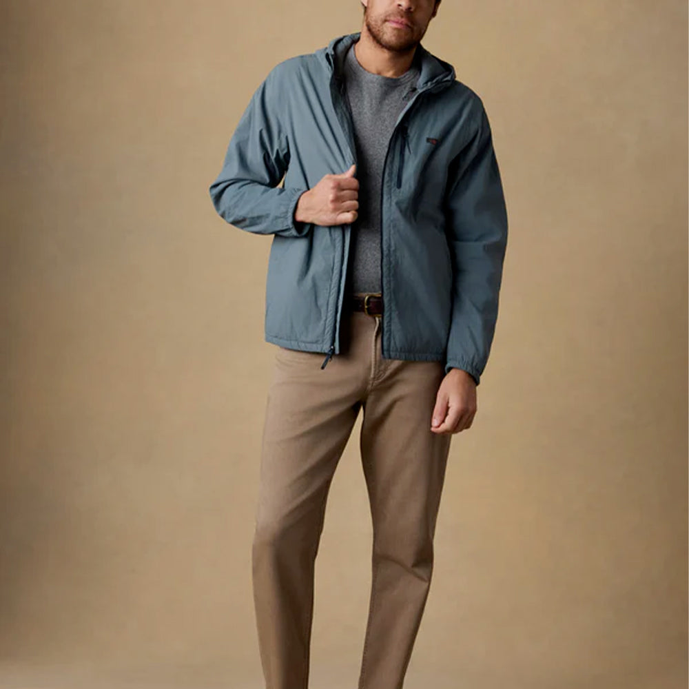 Faherty - Veste Shorelite Zephyr - Bleu Seaglass