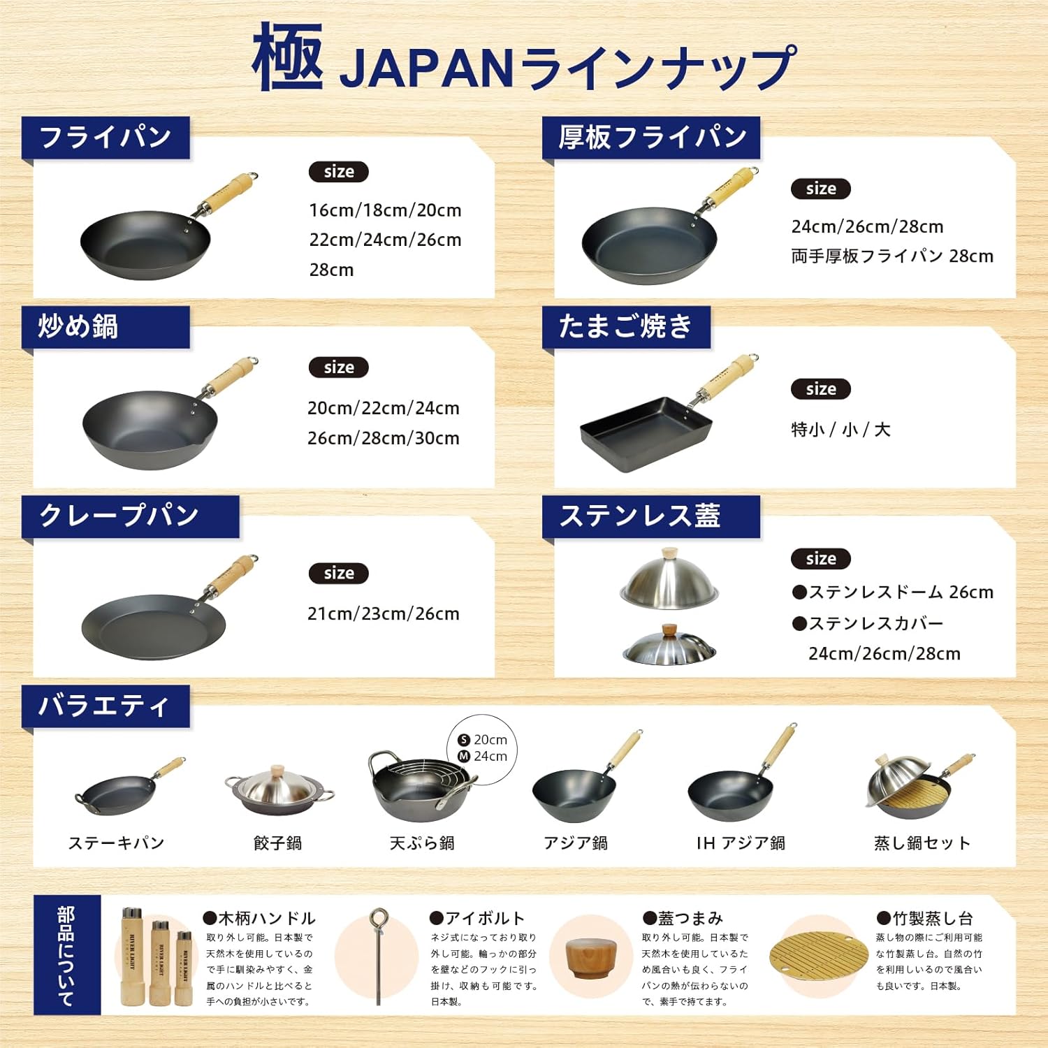 River Light Iron Frying Pan, Extreme Japan, 11.8 inches (30 cm), Induction Compatible, Made in Japan, Wok