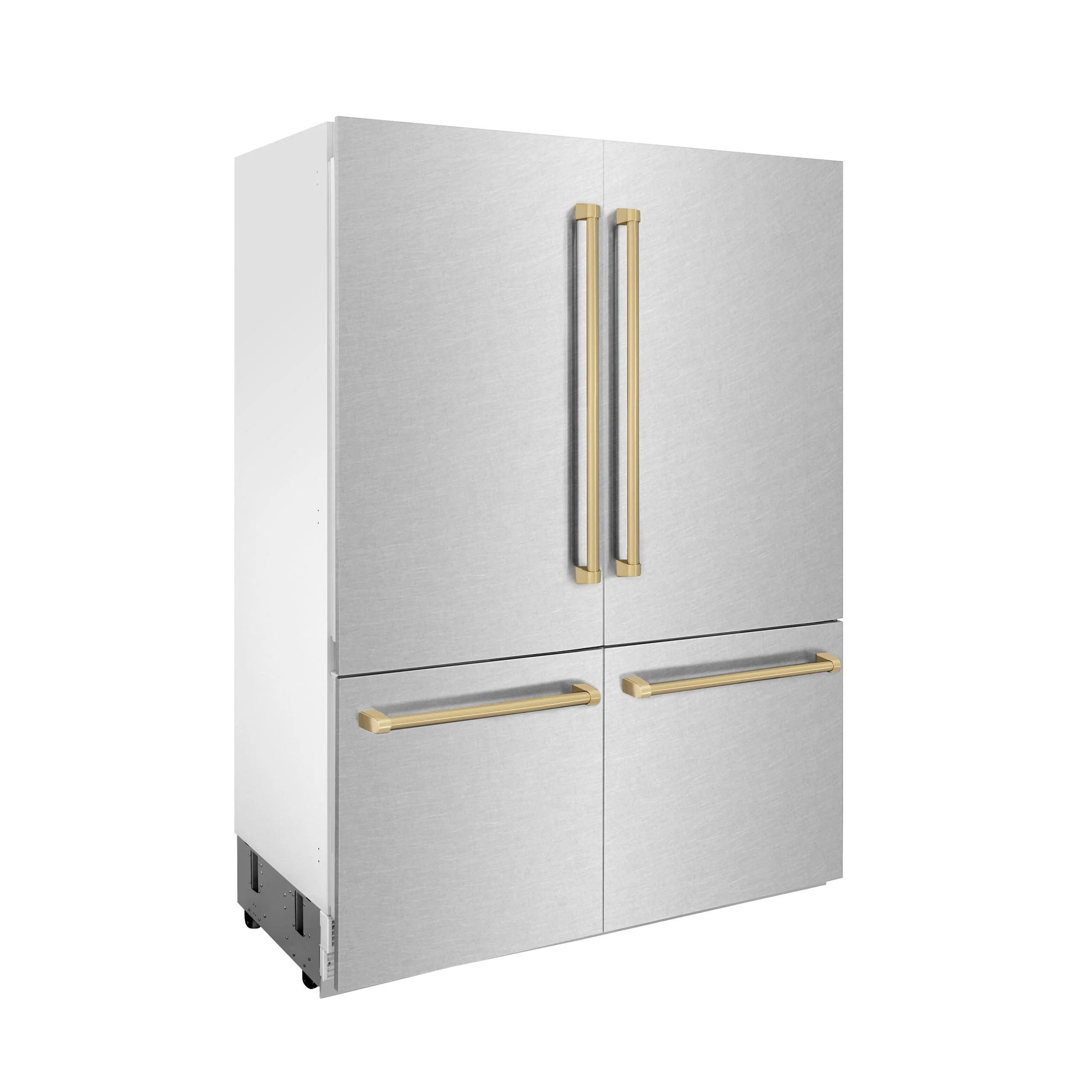 ZLINE KITCHEN AND BATH RBIVZSN60CB french door built in refrigerator - Image 4