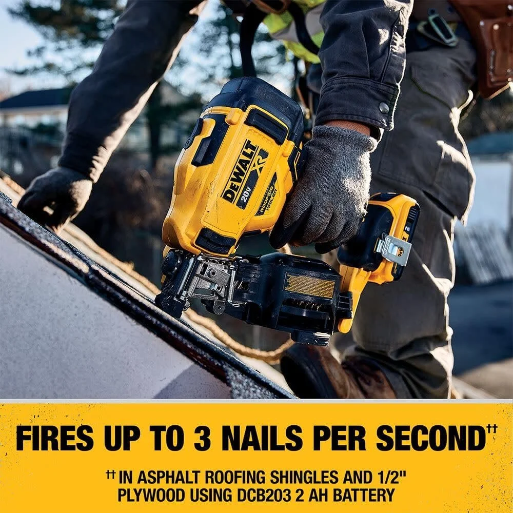 Dewalt 20V Max 15 Cordless Coil Roofing Nailer Kit - Image 4