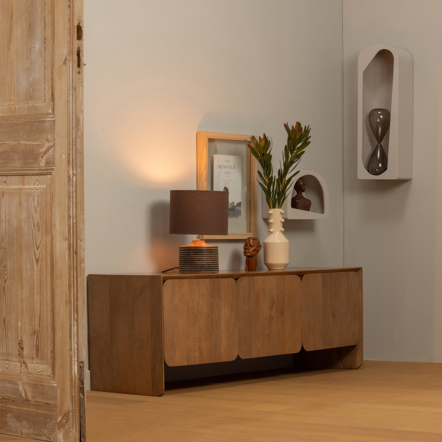 WOOOD Jerre TV-Meubel - Mango - Naturel - 50x150x40