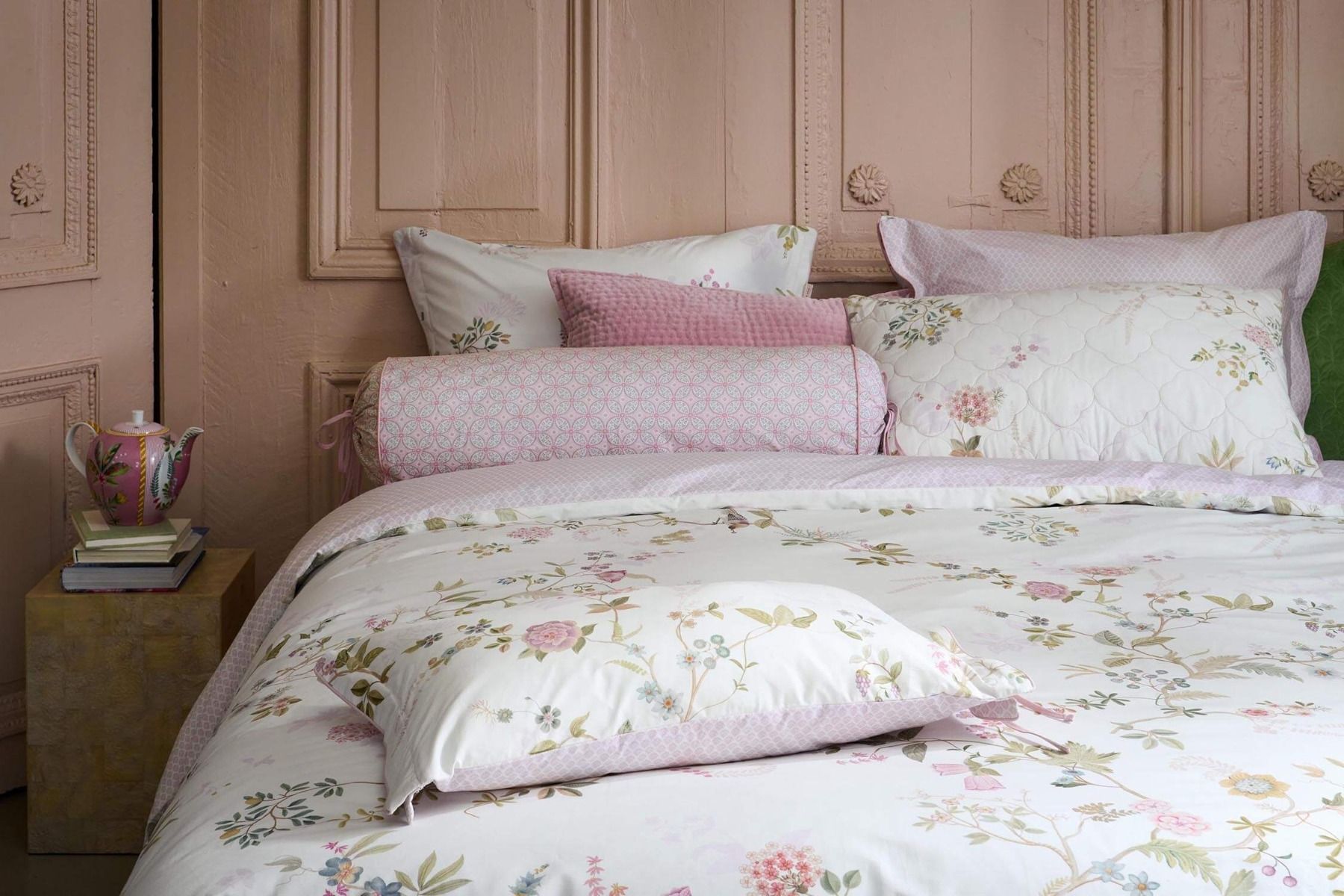 Pillowcase Bustani White