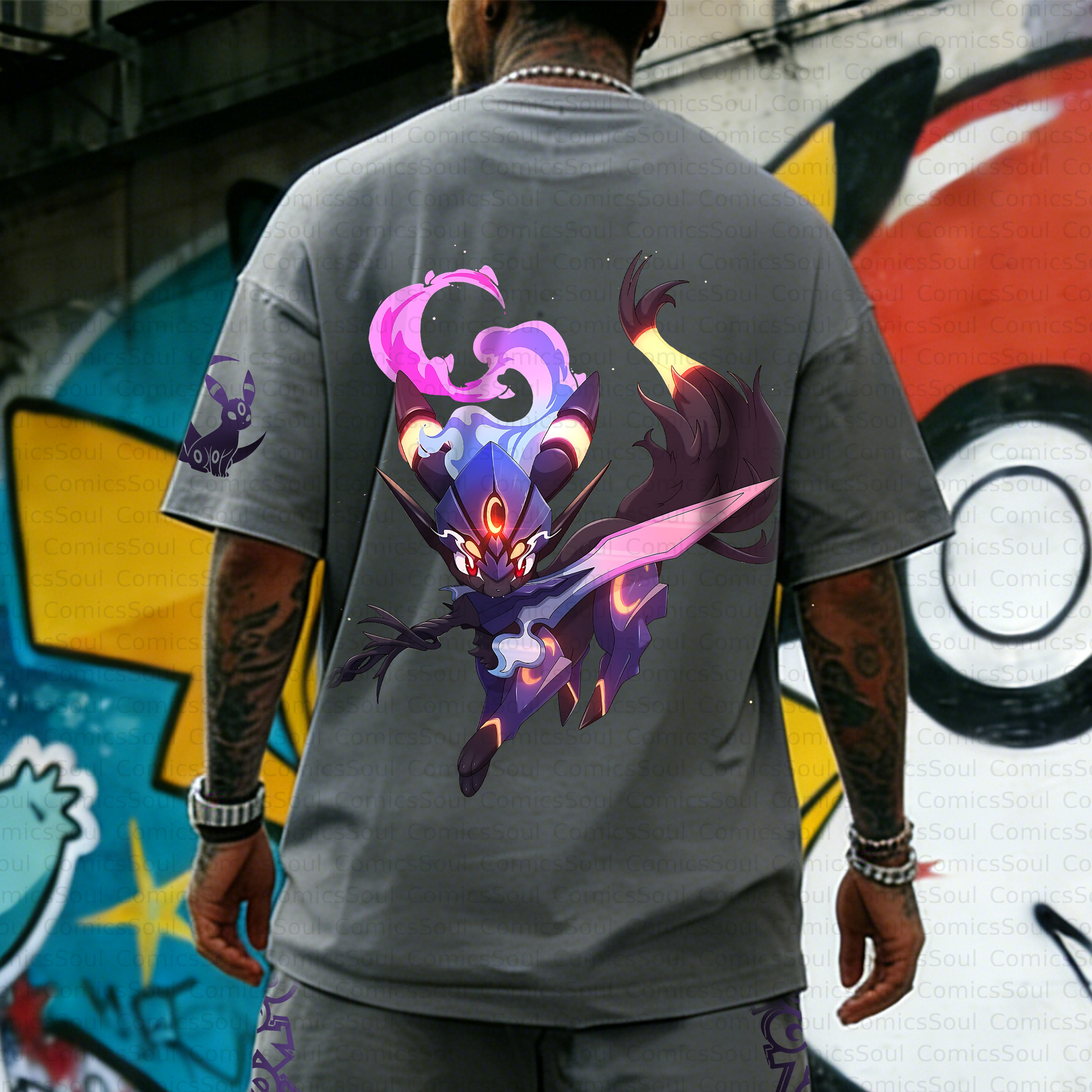 Unisex Anime Inspired Vintage T-Shirt