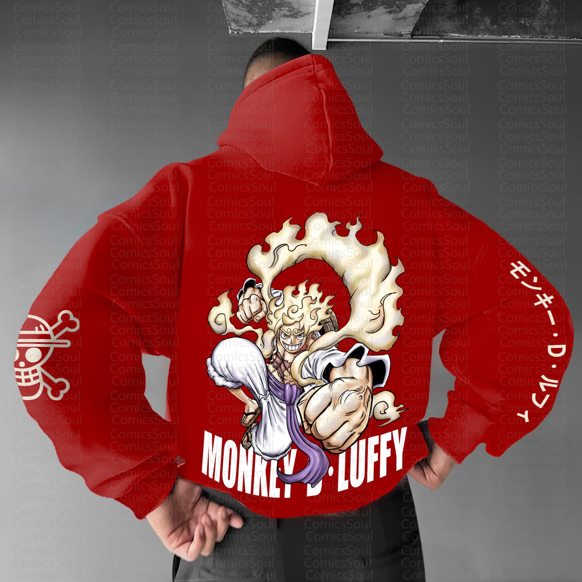Unisex Anime Graphic Streetwear Vintage Hoodie丨Comicssoul