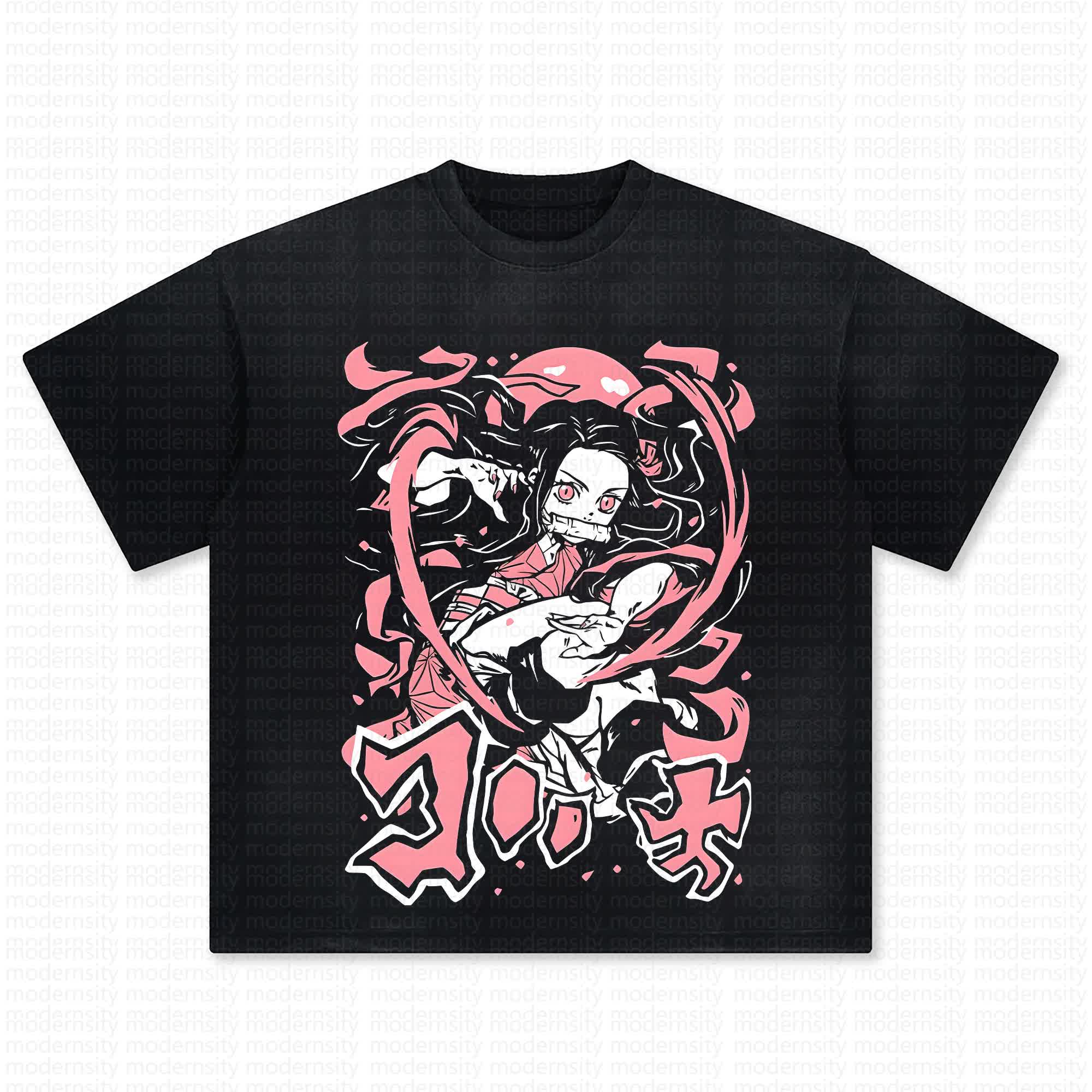 Unisex Anime Inspired Vintage Washed T-Shirt丨Comicssoul