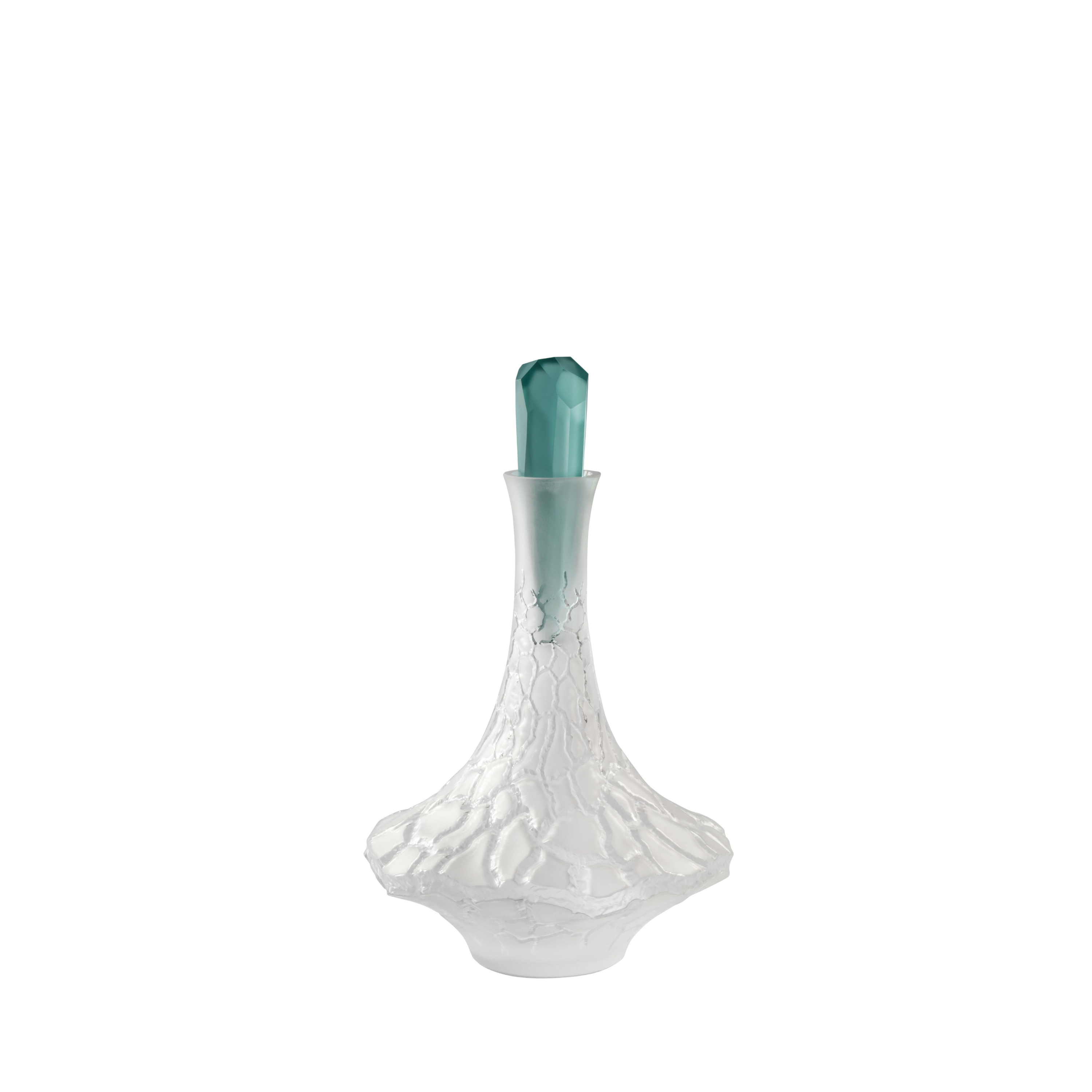 CARAFE CALDERA - CRISTAL INCOLORE ET BLEU PERSÉPOLIS