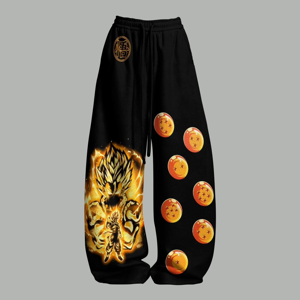 DRAGON BALL Top & Elasticated Trousers Two-Piece Set