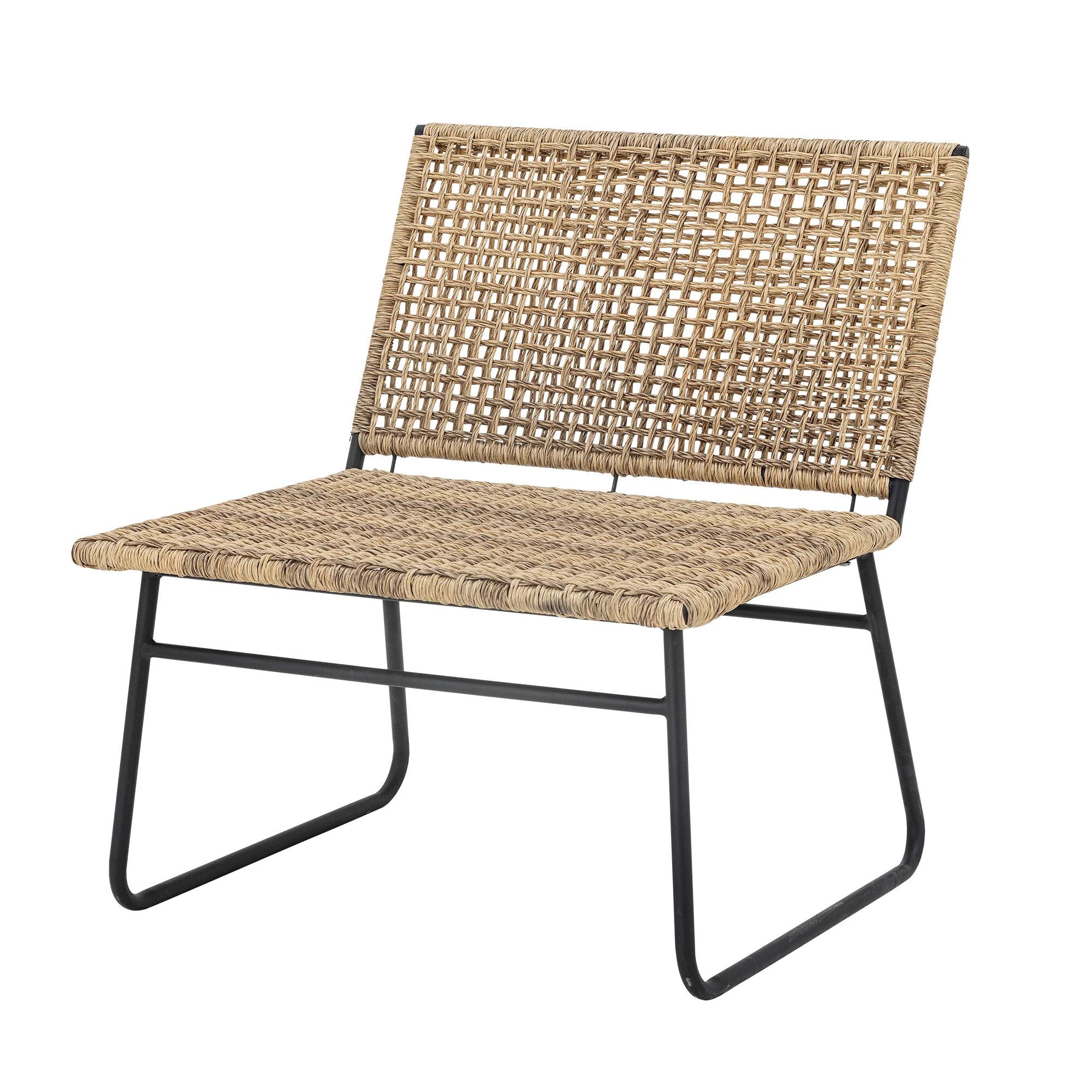 VALLONE LOUNGE CHAIR, NATURE, POLYRATTAN
