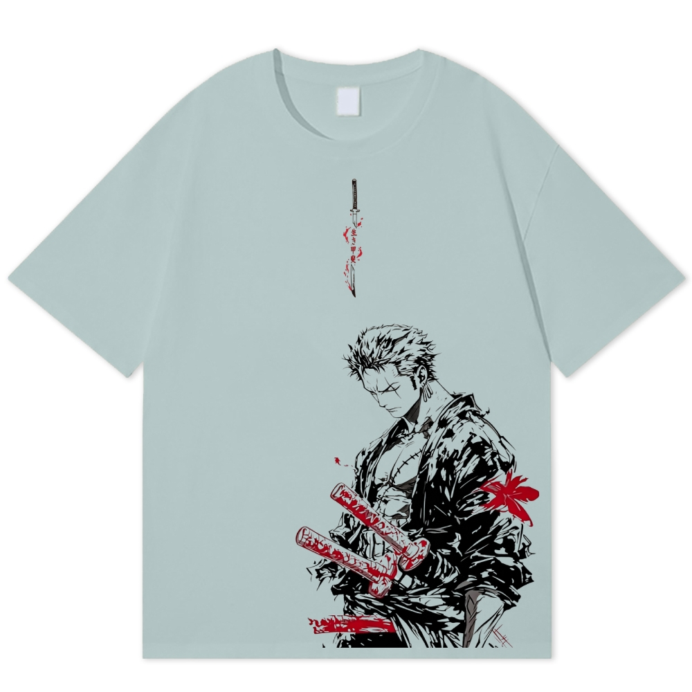 One PieceUnisex Round Neck Anime T-shirt
