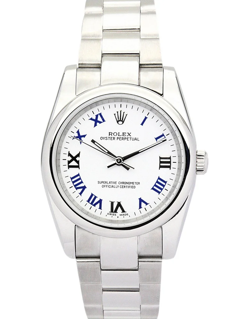 Rolex Oyster Perpetual Lady 31mm White Dial 177200