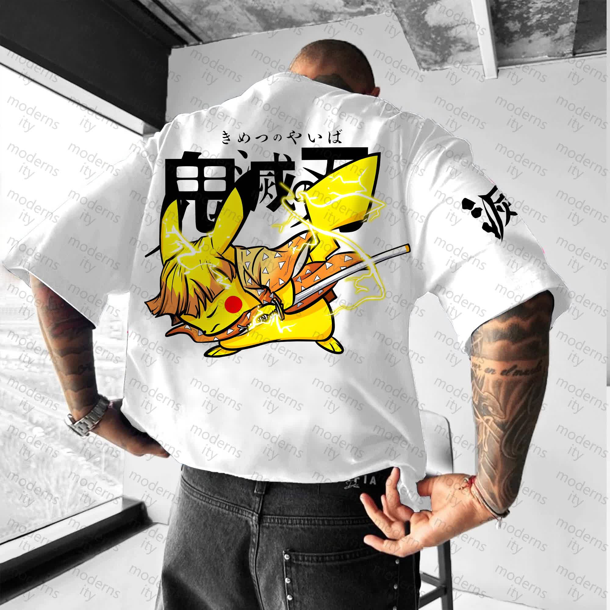 Unisex Anime Inspired Vintage T-Shirt丨Comicssoul X Comicssoul
