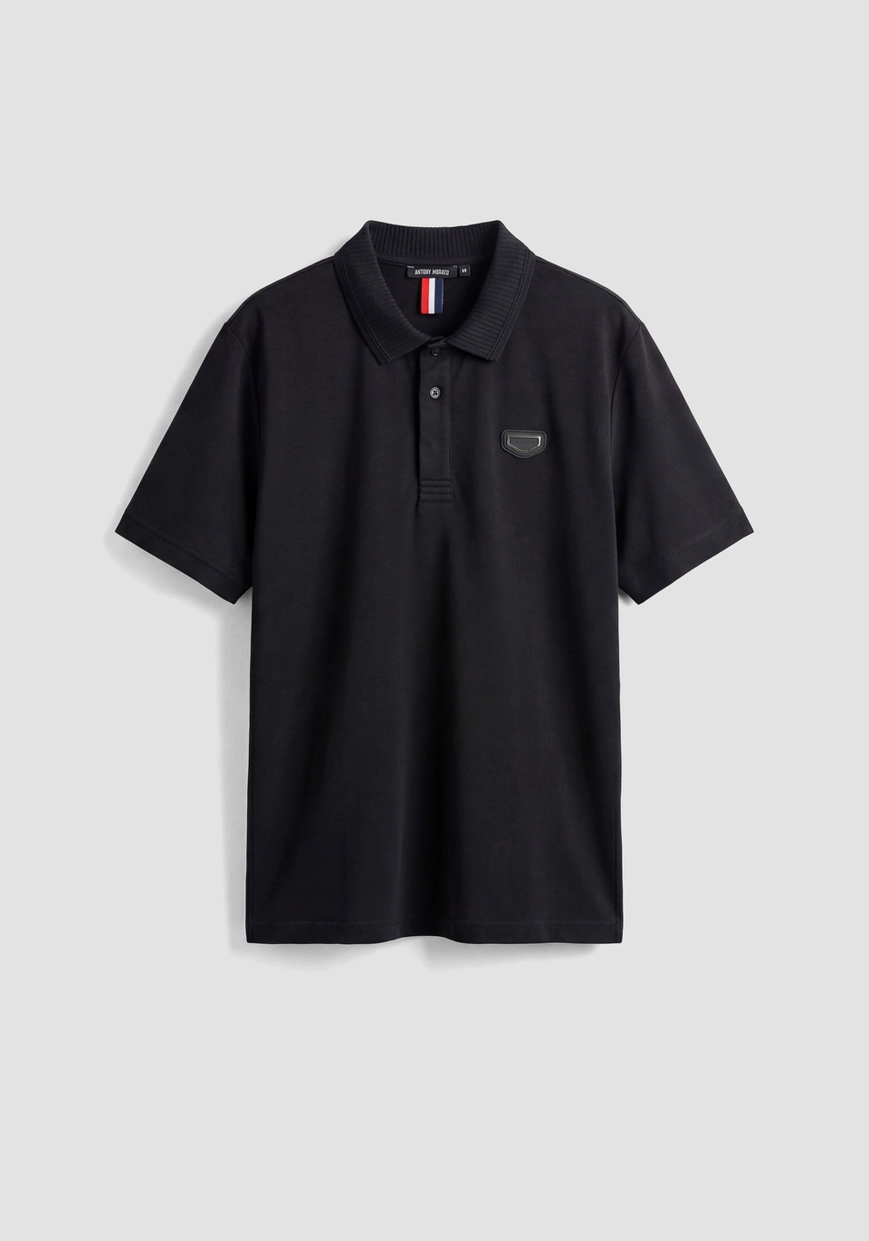 Antony Morato REGULAR-FIT POLO SHIRT IN SOFT COTTON WITH LOGO PLAQUE
