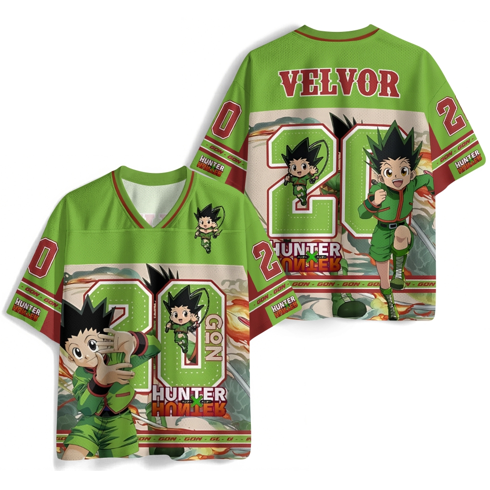 Hunter x Hunter Anime Football Jersey