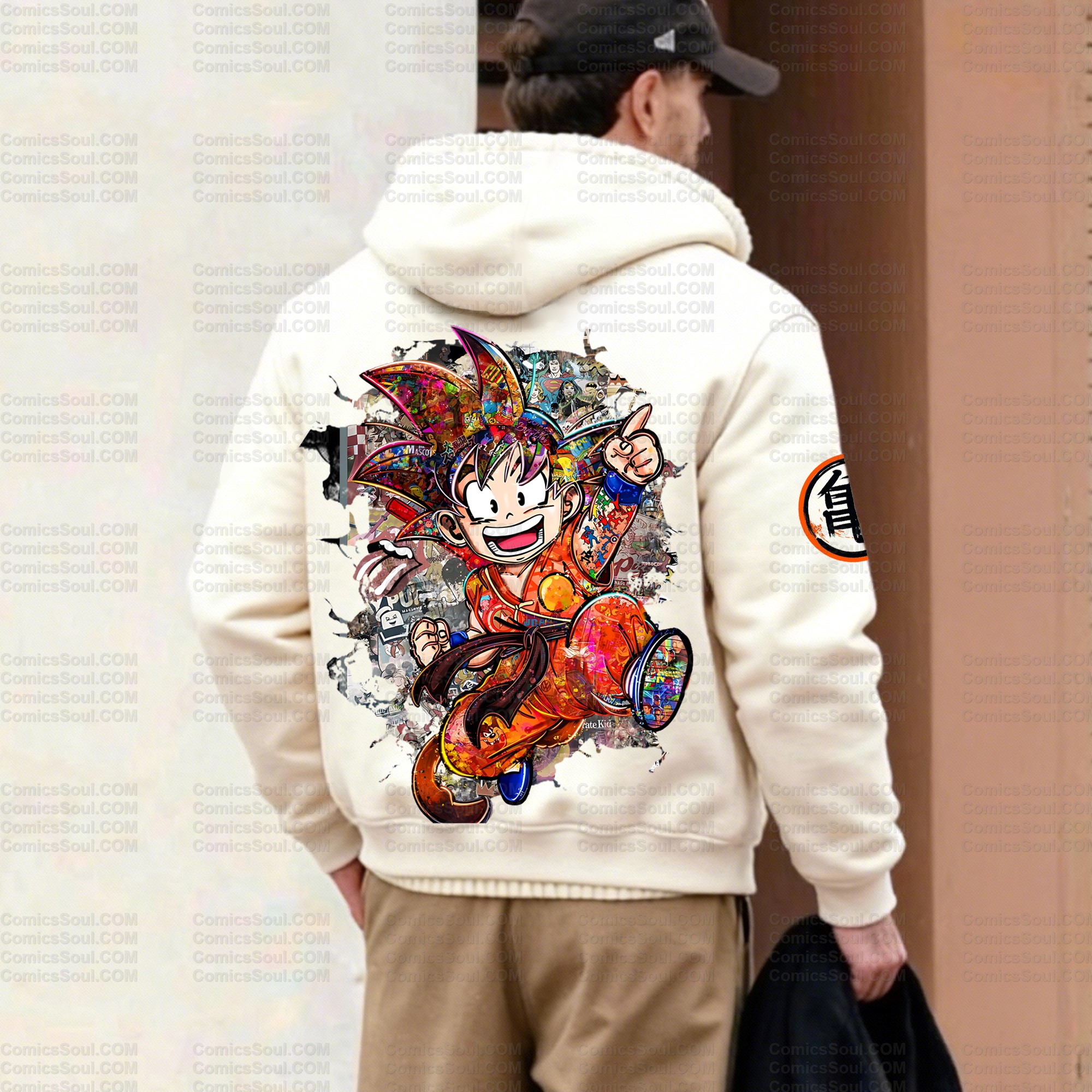 Unisex Graphic Streetwear Vintage Zipper Cardigan Plush Hoodid TeeThreads Sustain the Scene with Custom Apparel